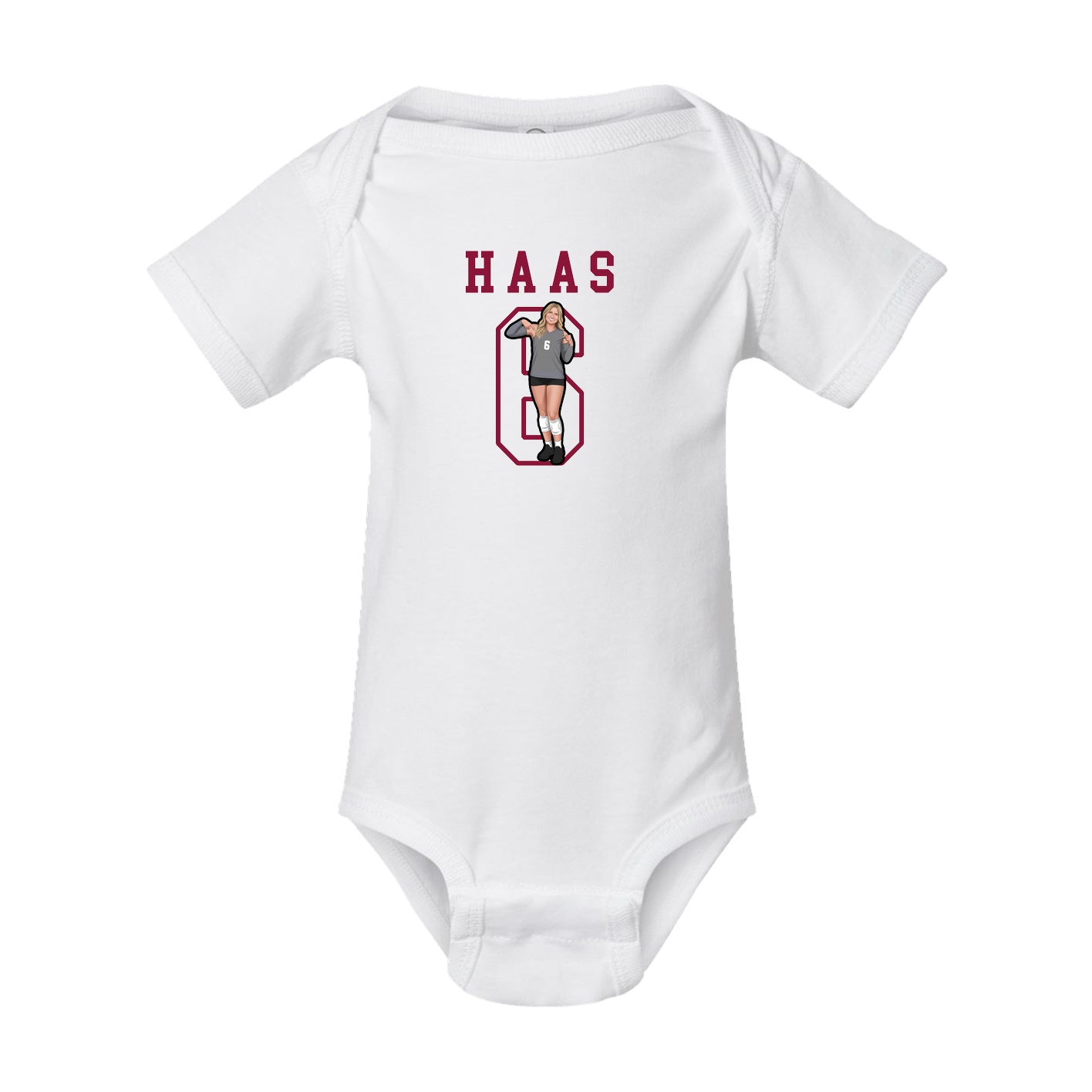 Baby Onesie — Shirsey in White