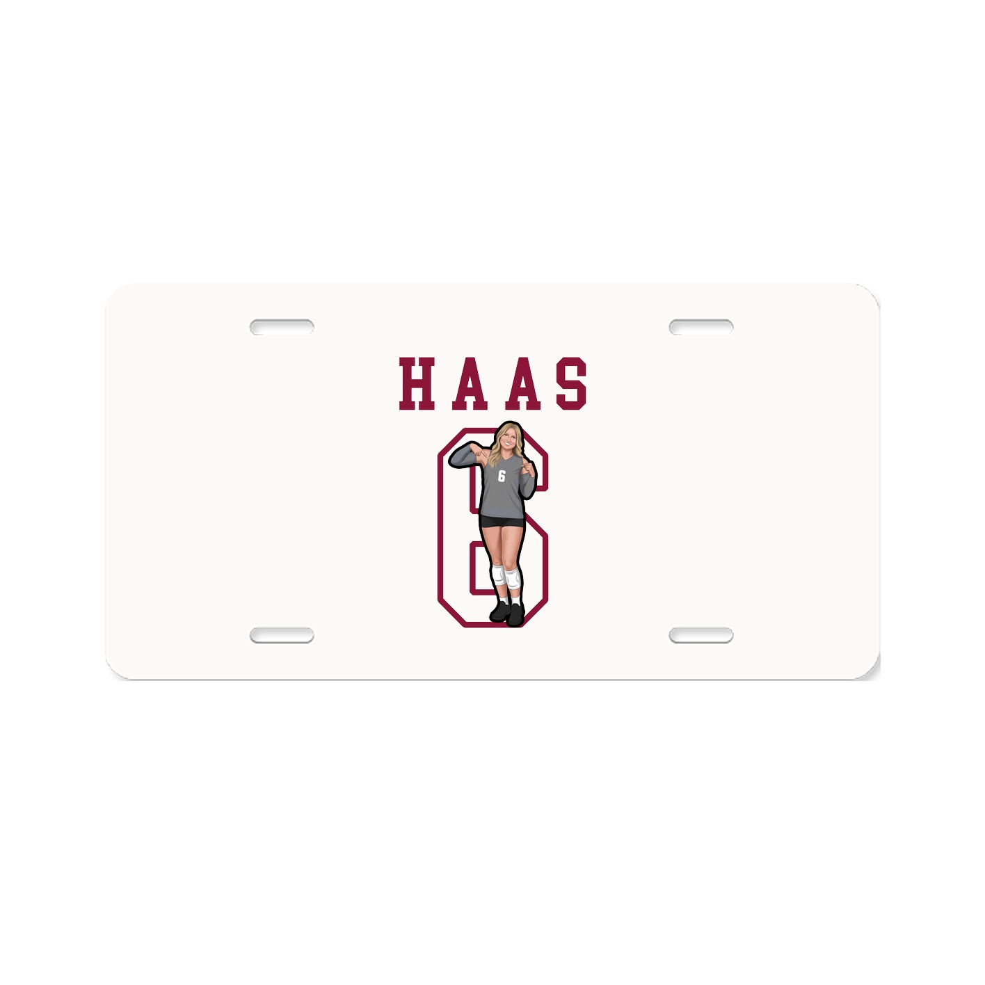 License Plate — Shirsey in Classic