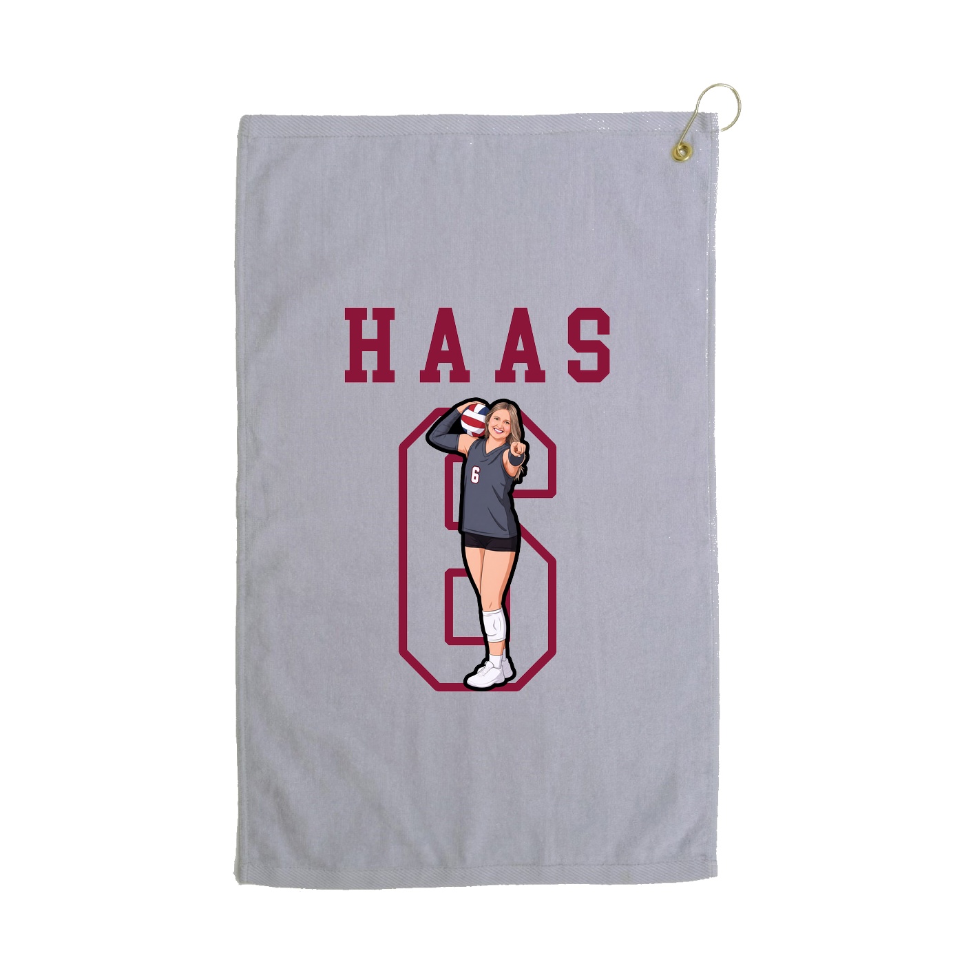 Golf Towel — Shirsey in Grey