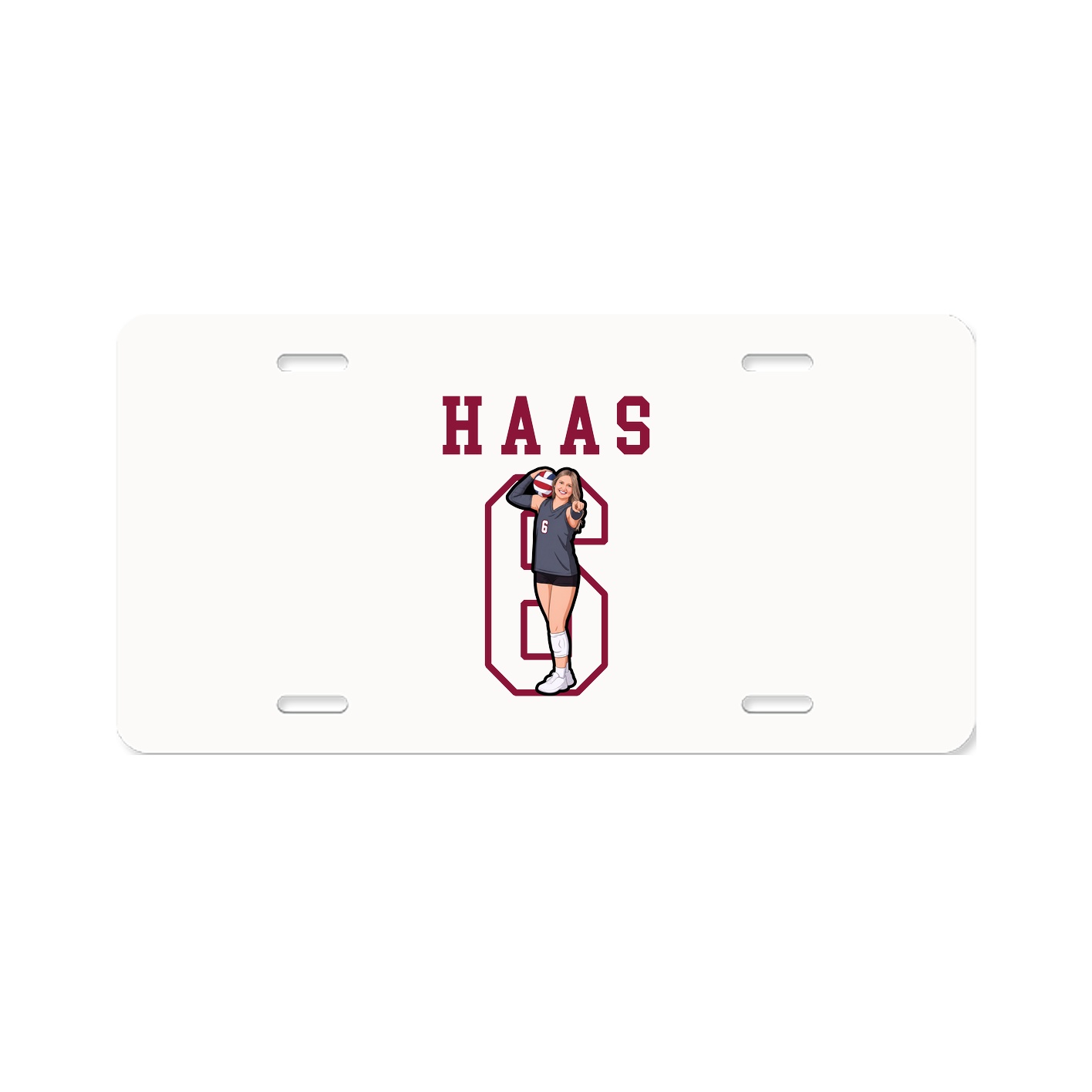 License Plate — Shirsey in Classic