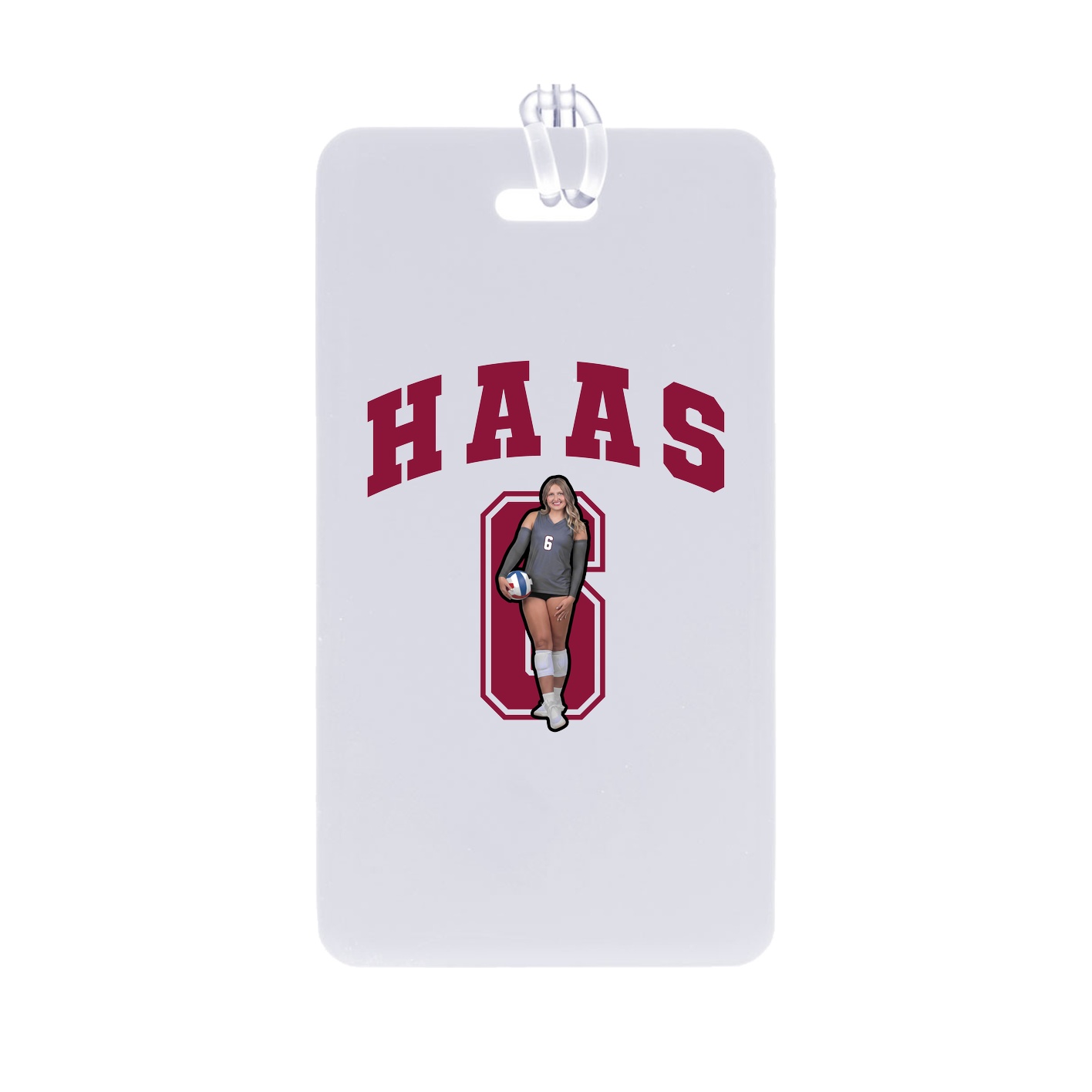 Bag Tag — Number in Classic