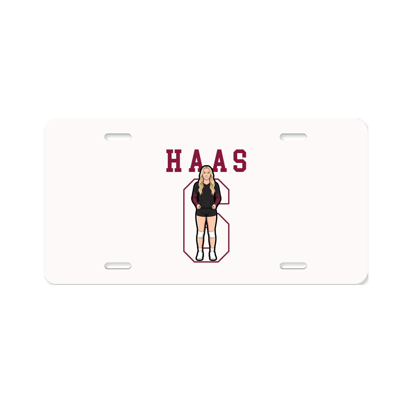 License Plate — Shirsey in Classic