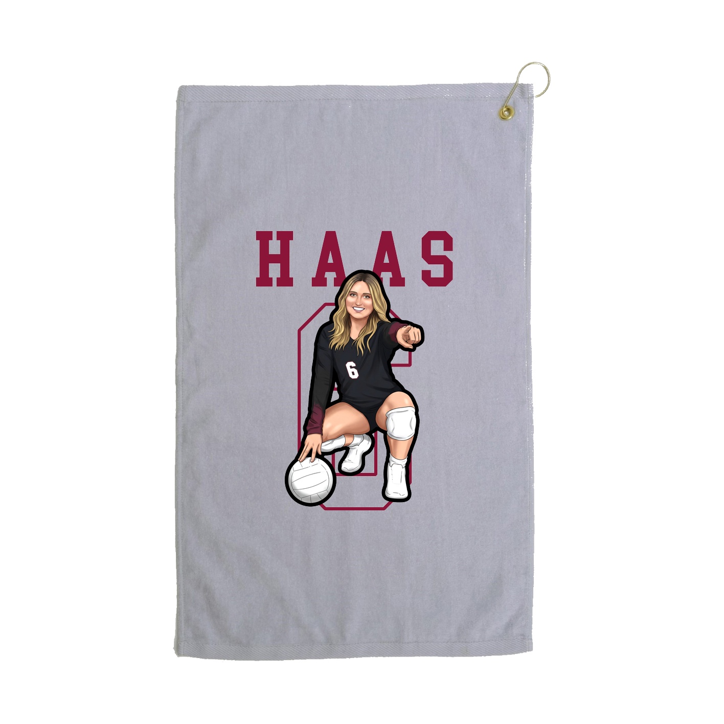 Golf Towel — Shirsey in Grey