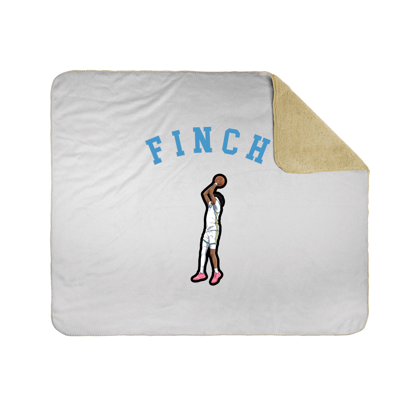 Throw Blanket — Shirsey Arch in White