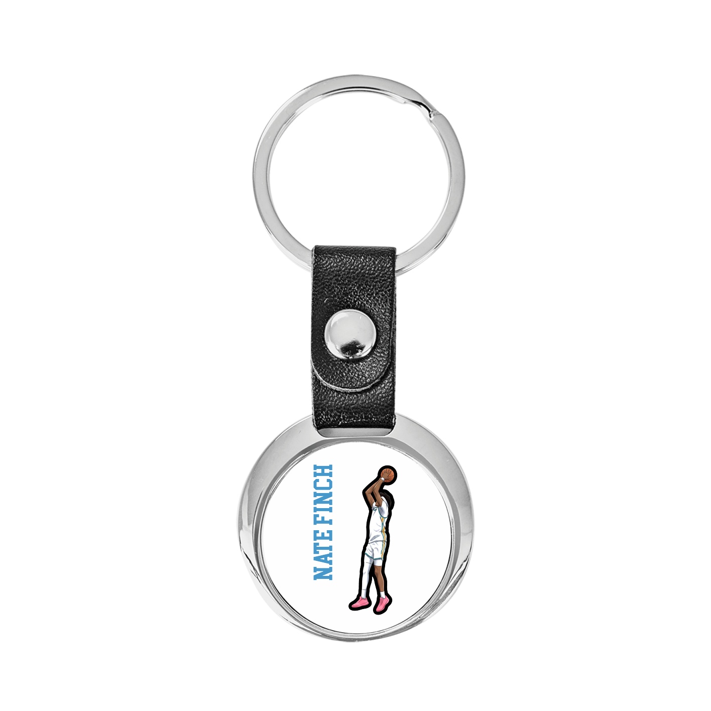 Key Chain — Name Vertical in Classic