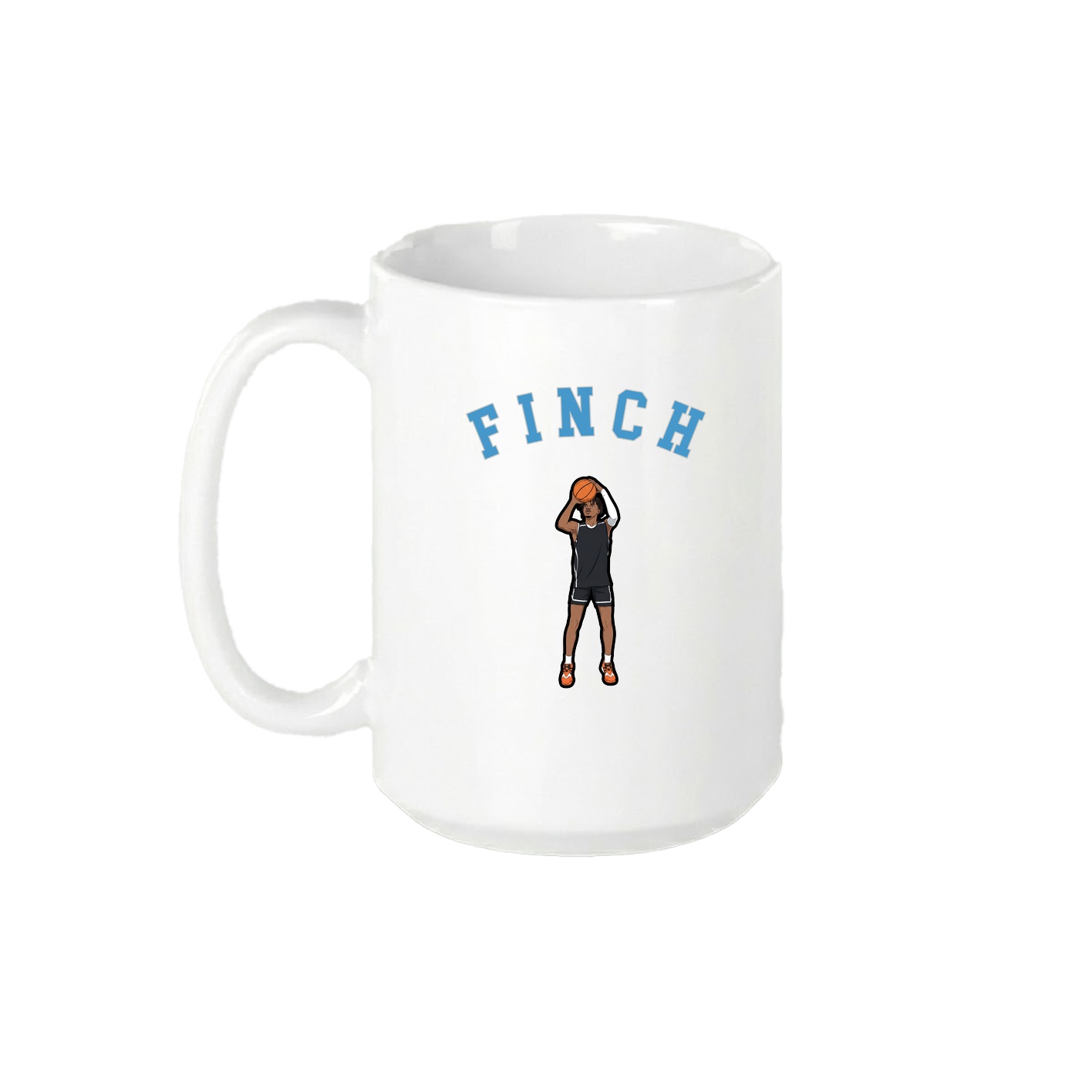 15oz Coffee Mug — Shirsey Arch in White