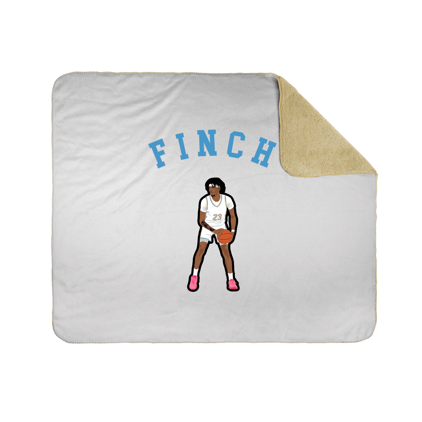 Throw Blanket — Shirsey Arch in White