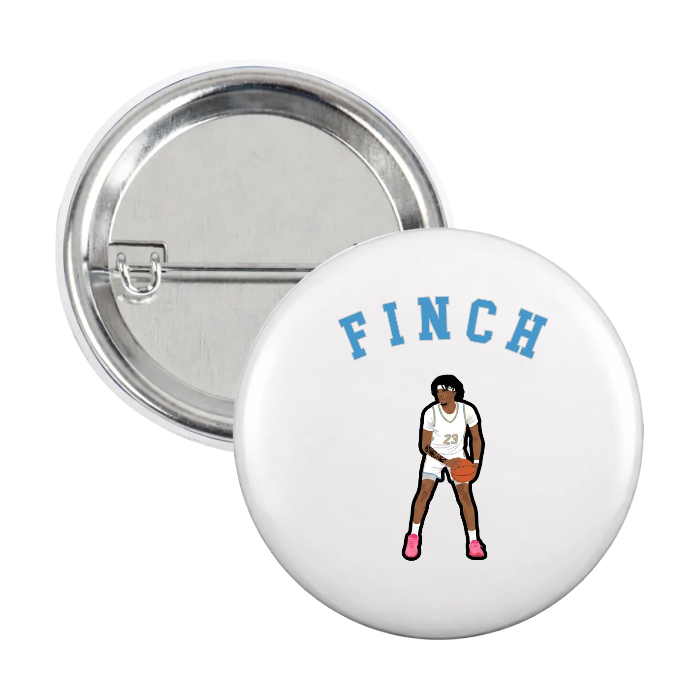 Game Day Button — Shirsey Arch in White