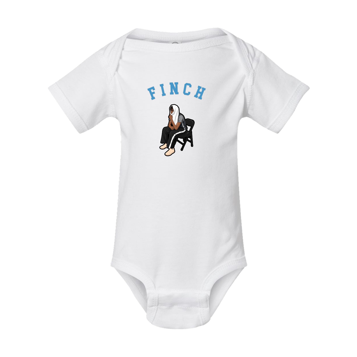 Baby Onesie — Shirsey Arch in White