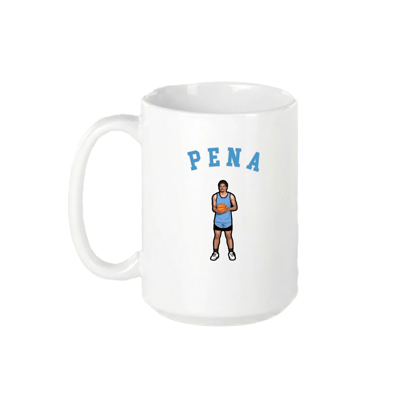 15oz Coffee Mug — Shirsey Arch in White