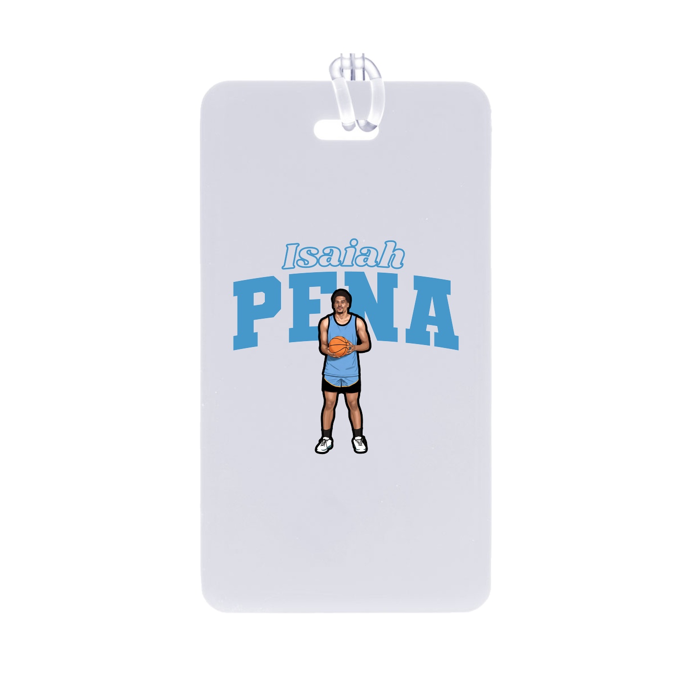 Bag Tag — Name Arch in Classic