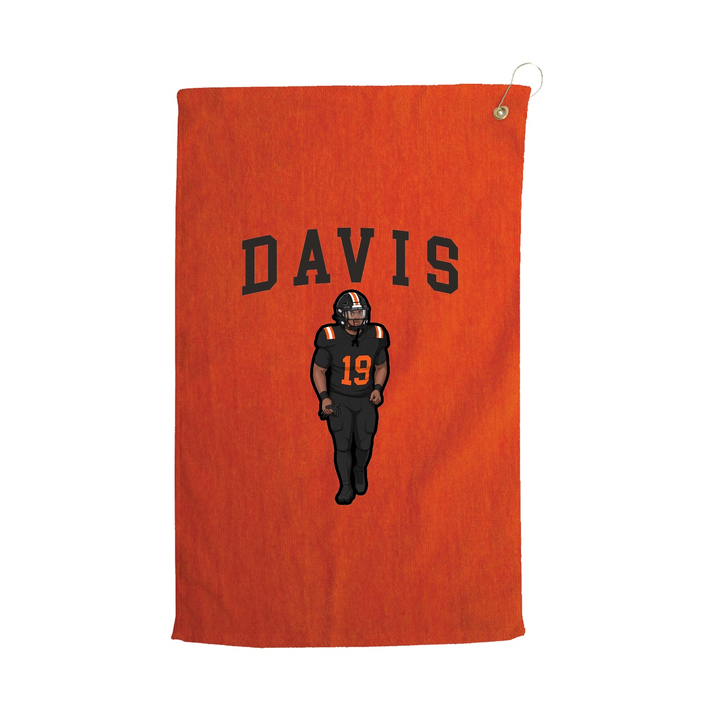 Golf Towel — Shirsey in Orange