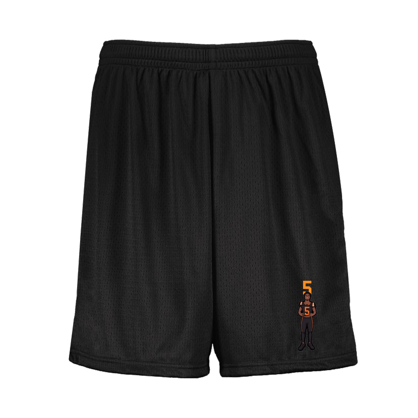Shorts — Number Top in Black