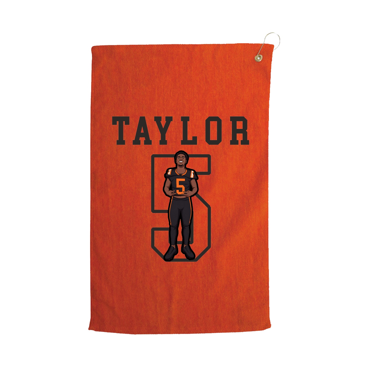 Golf Towel — Shirsey in Orange