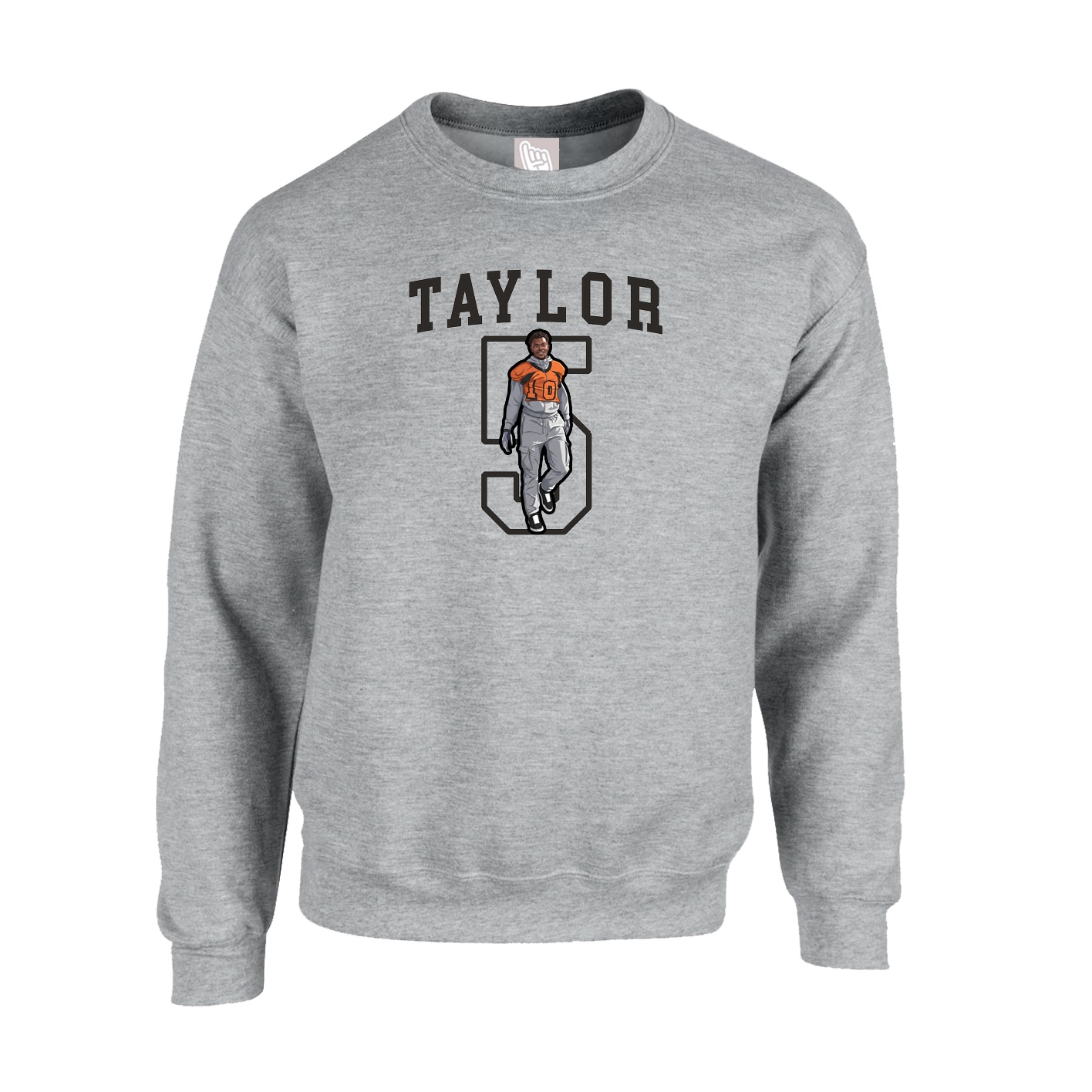 Fleece Crew — Shirsey in Grey