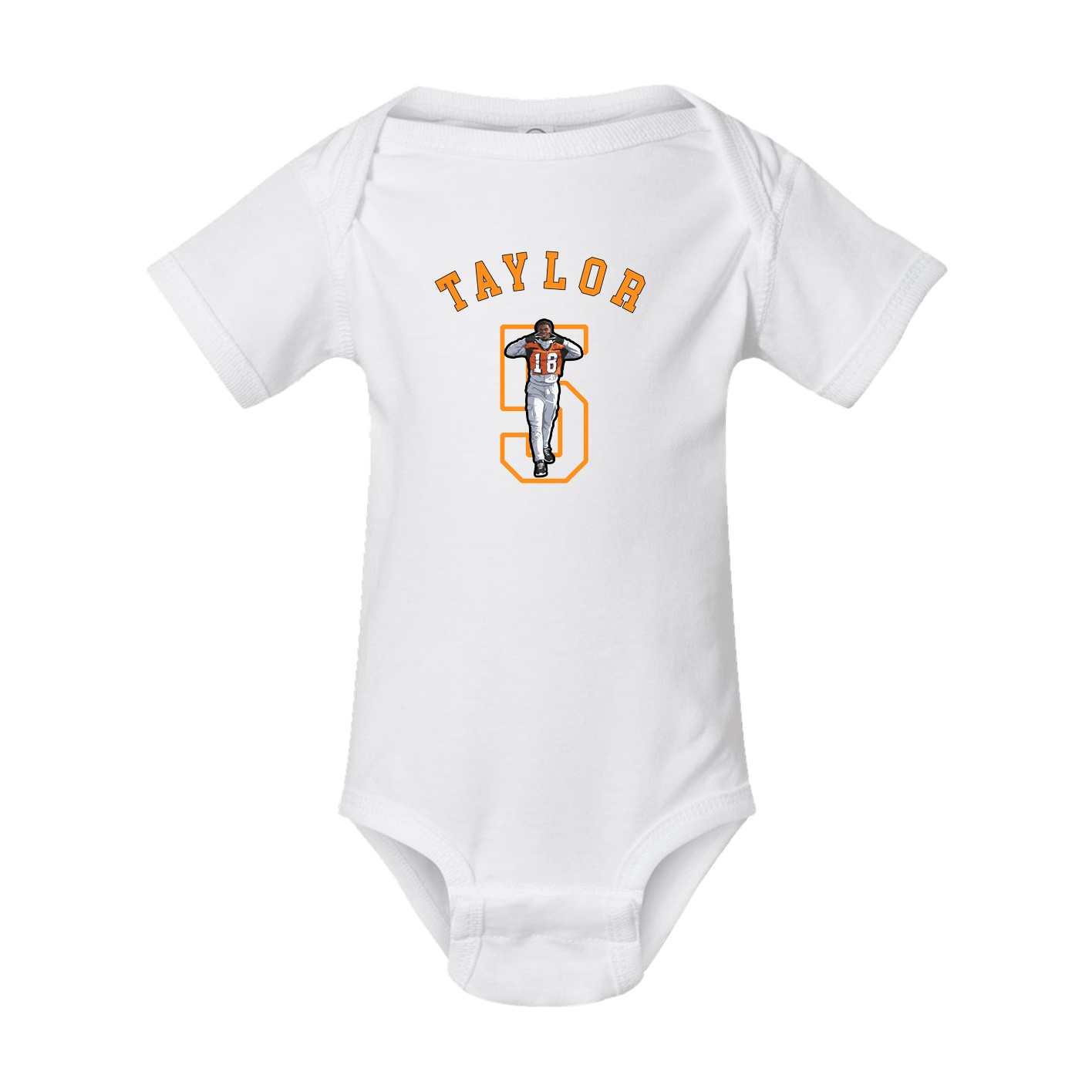 Baby Onesie — Shirsey Arch in White