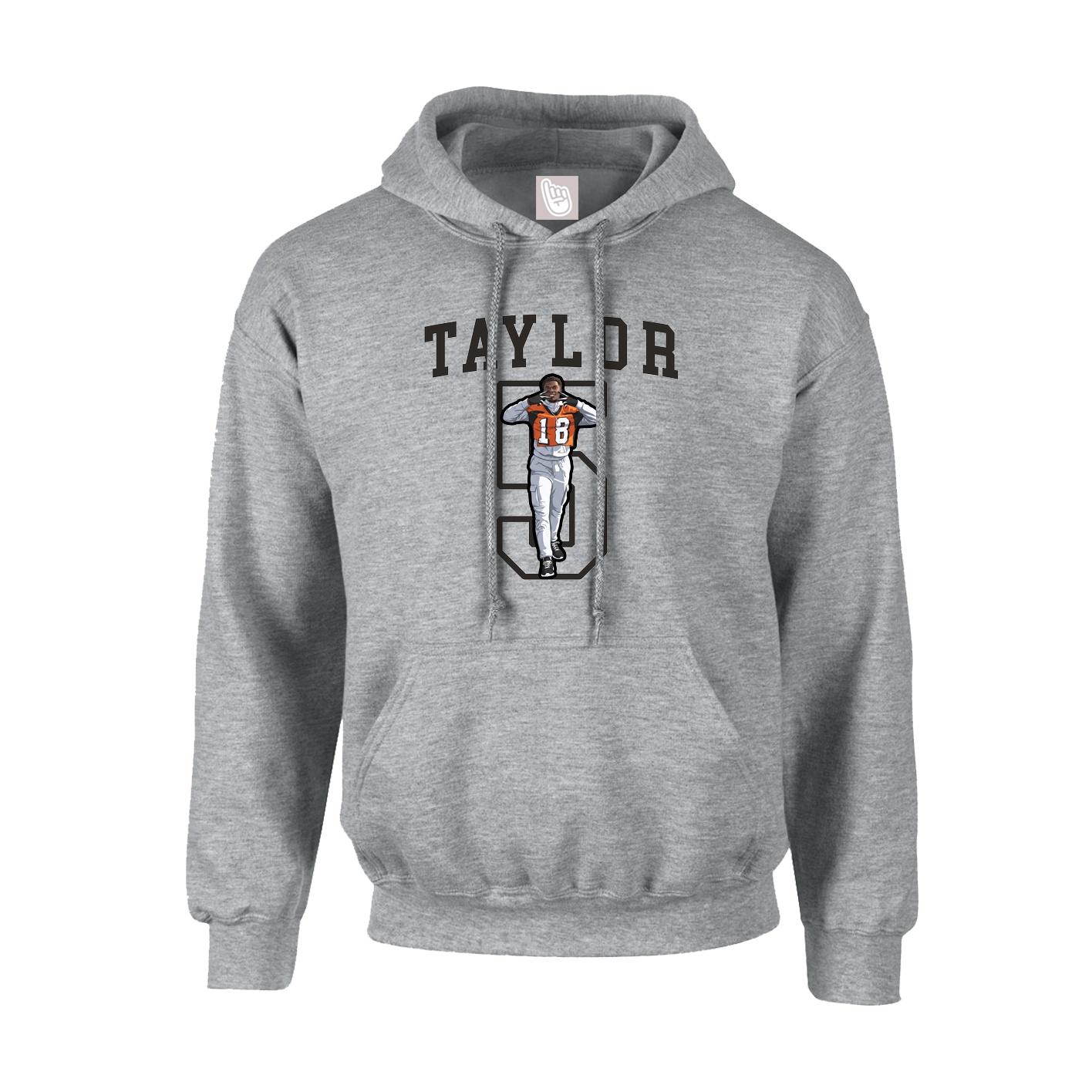 Hoodie — Shirsey in Grey