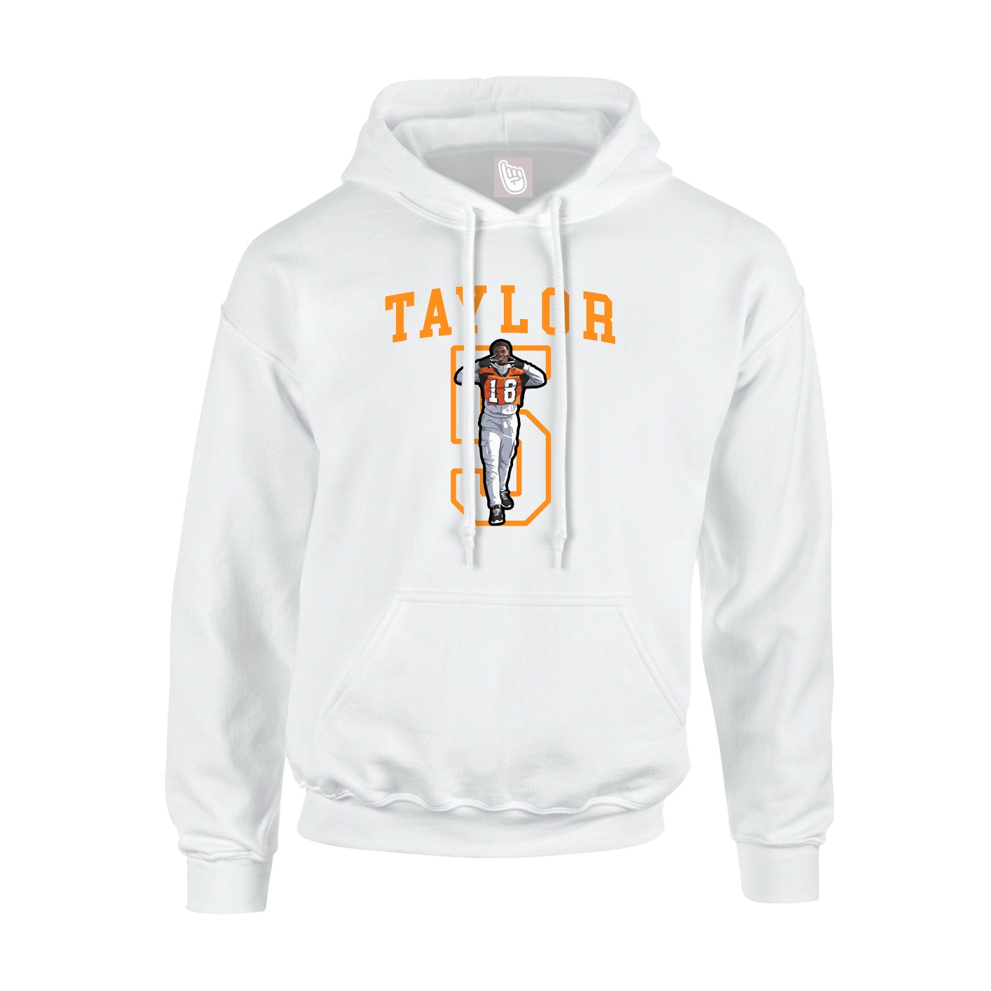 Hoodie — Shirsey in White