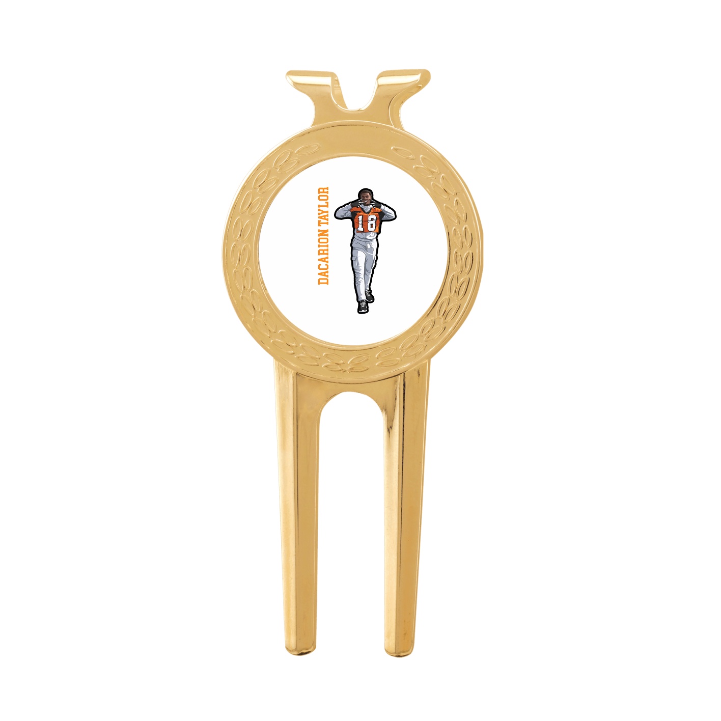 Divot Tool with Ball Marker — Name Vertical in Classic