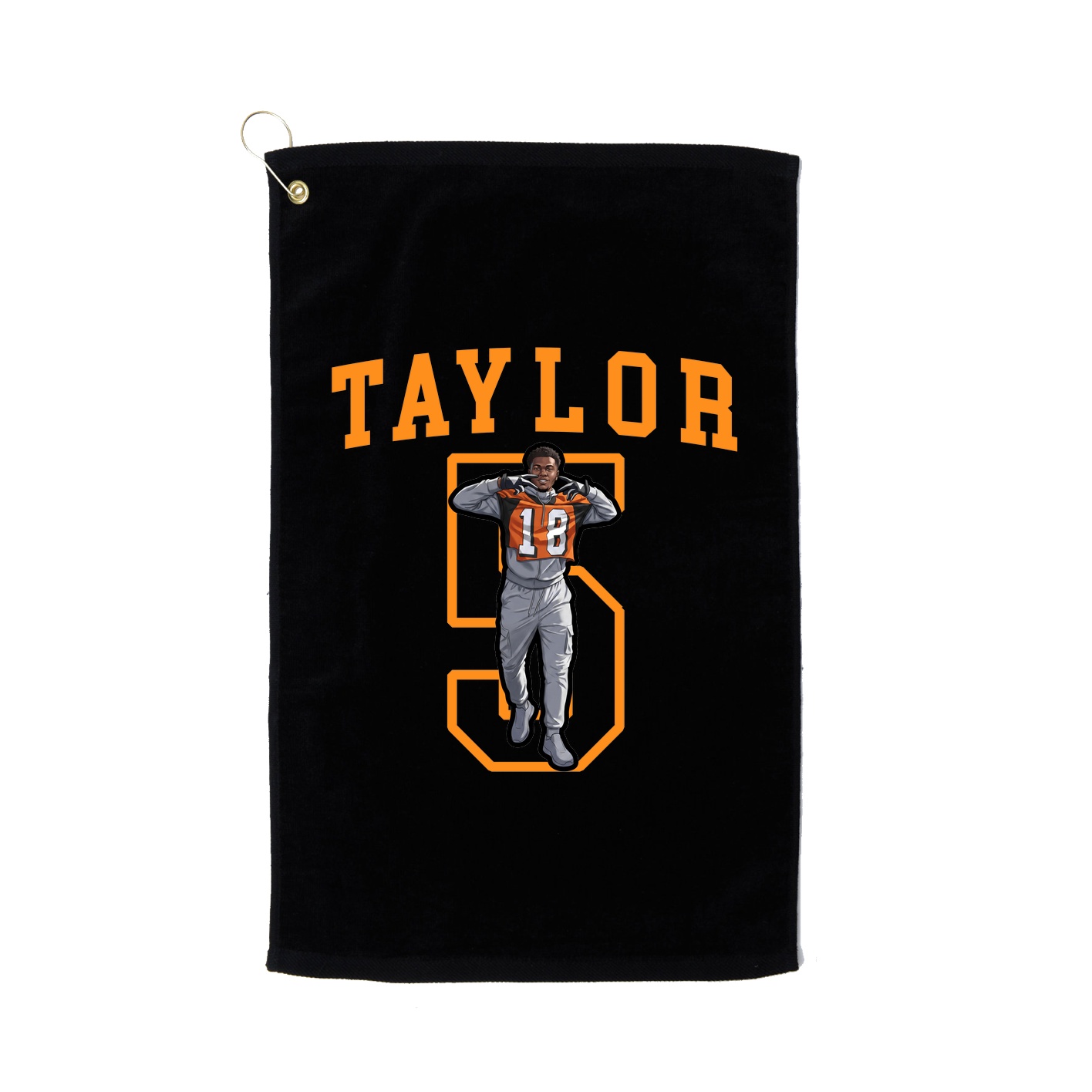 Golf Towel — Shirsey in Black