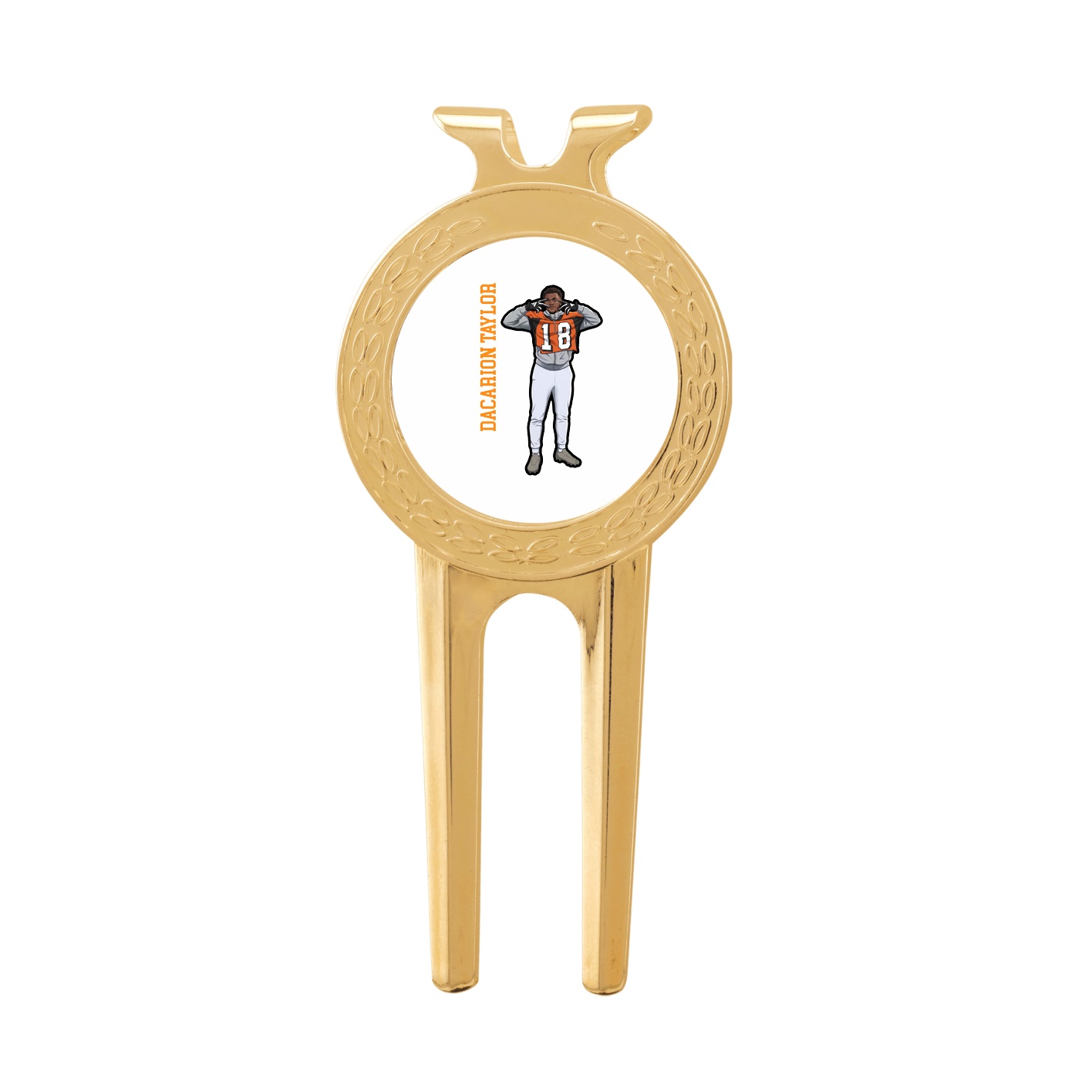 Divot Tool with Ball Marker — Name Vertical in Classic