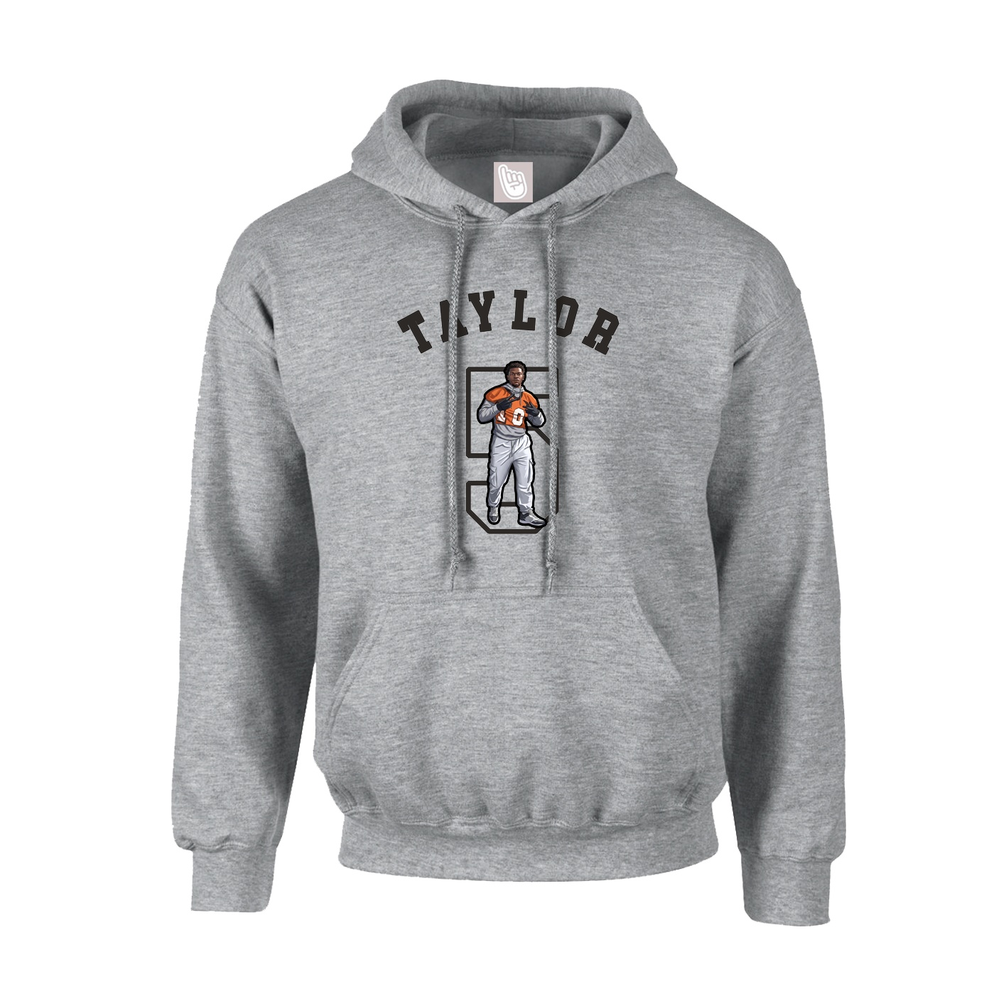 Youth Hoodie — Shirsey Arch in Grey