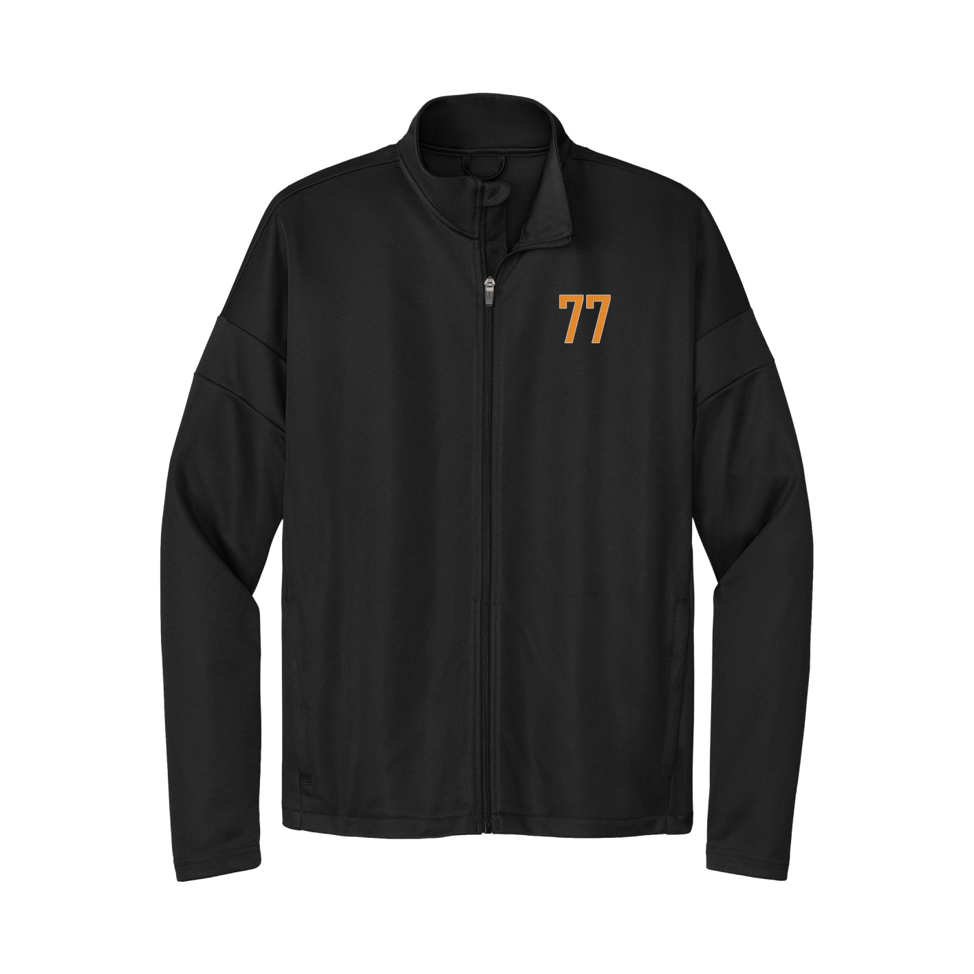 Team Travel Full-Zip Jacket — Front Shirsy in Black