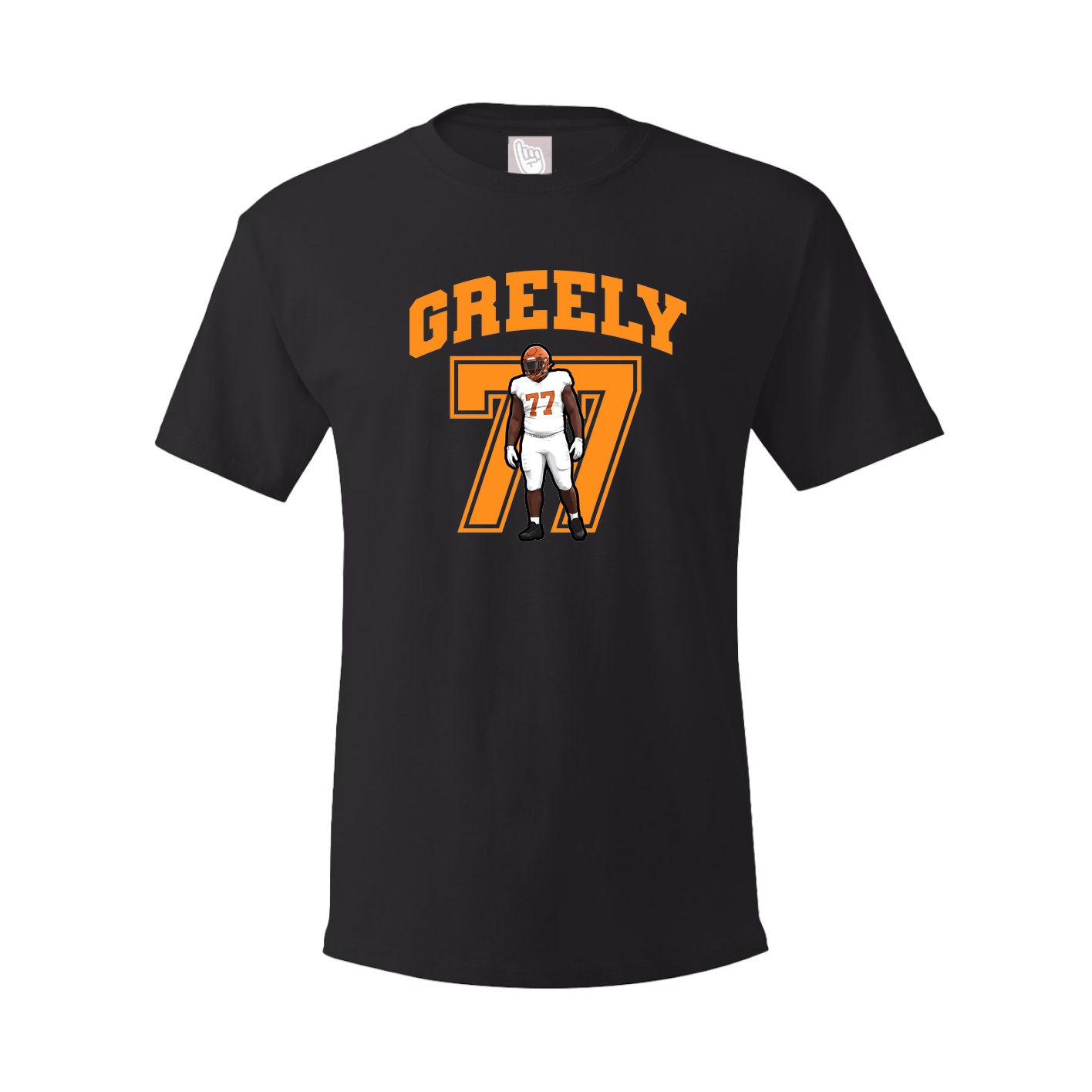 Tee — Number in Black