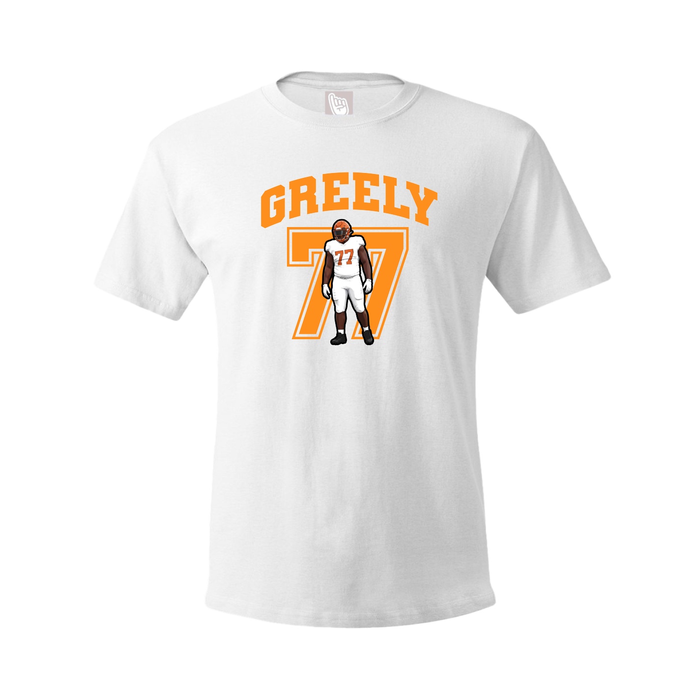 Tee — Number in White