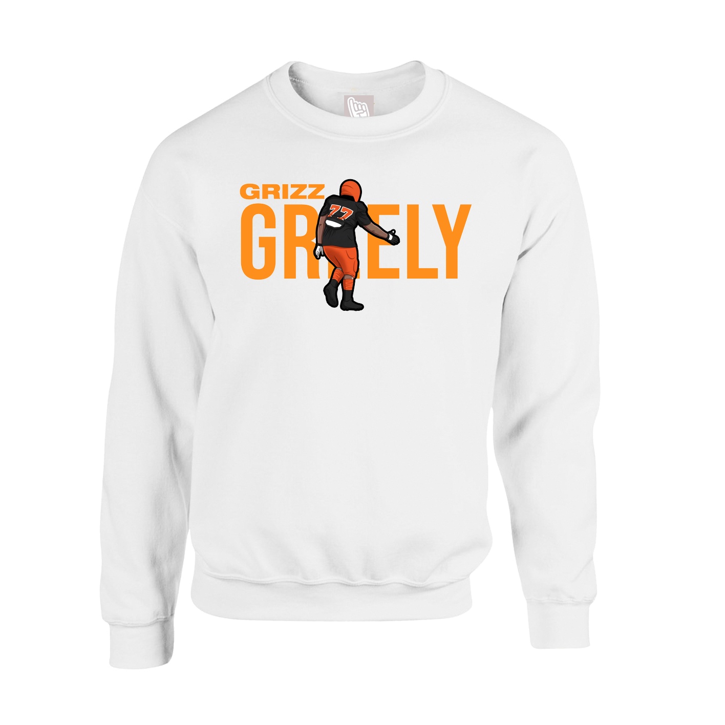Fleece Crew — Player Name in White