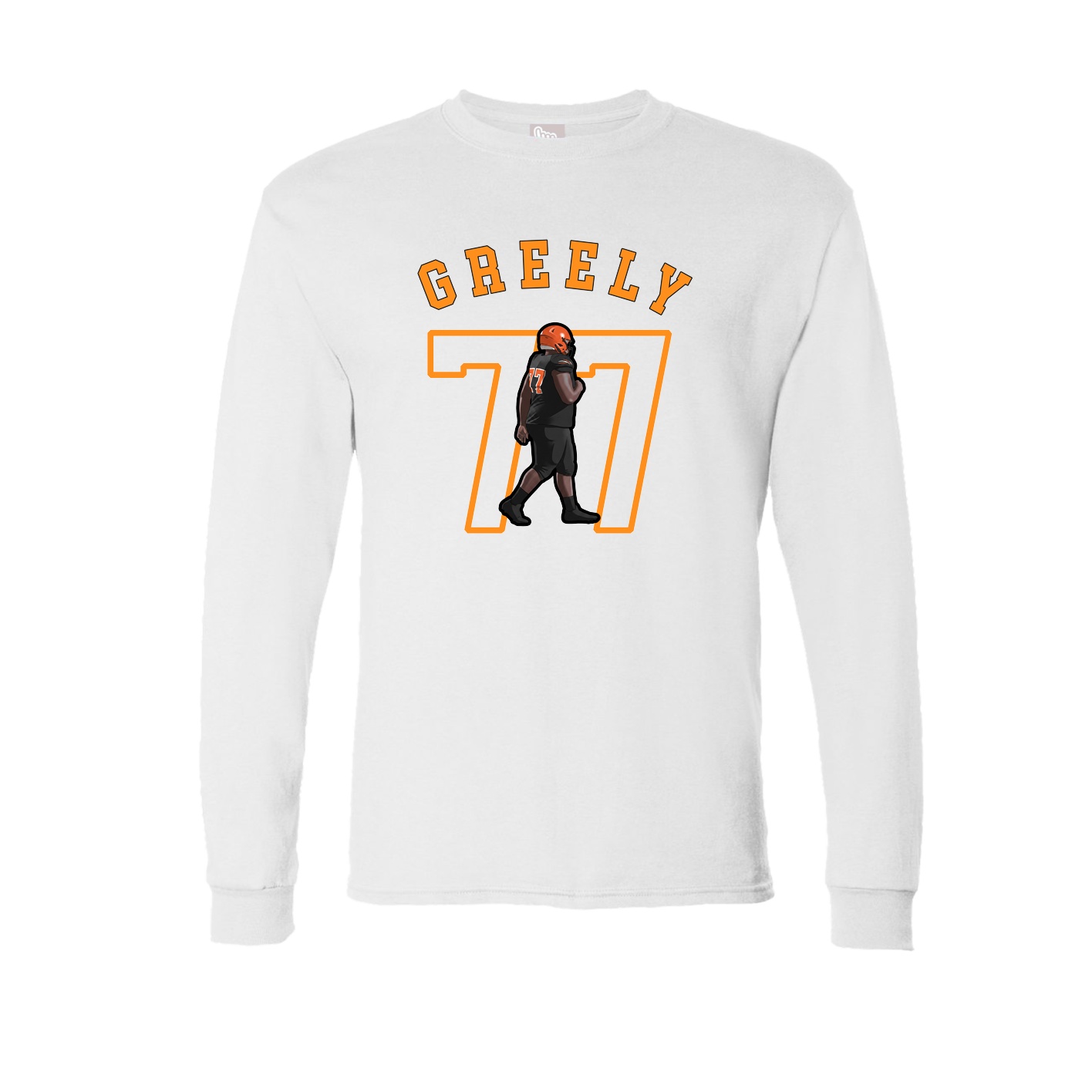 Long Sleeve Tee — Shirsey Arch in White