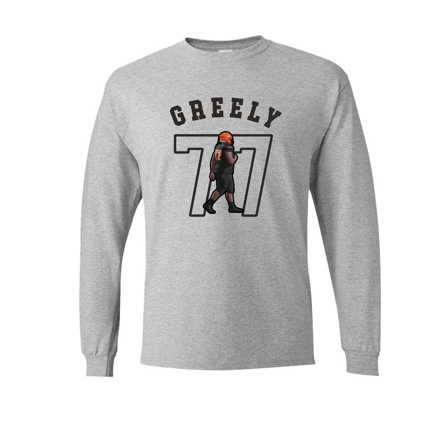 Long Sleeve Tee — Shirsey Arch in Grey
