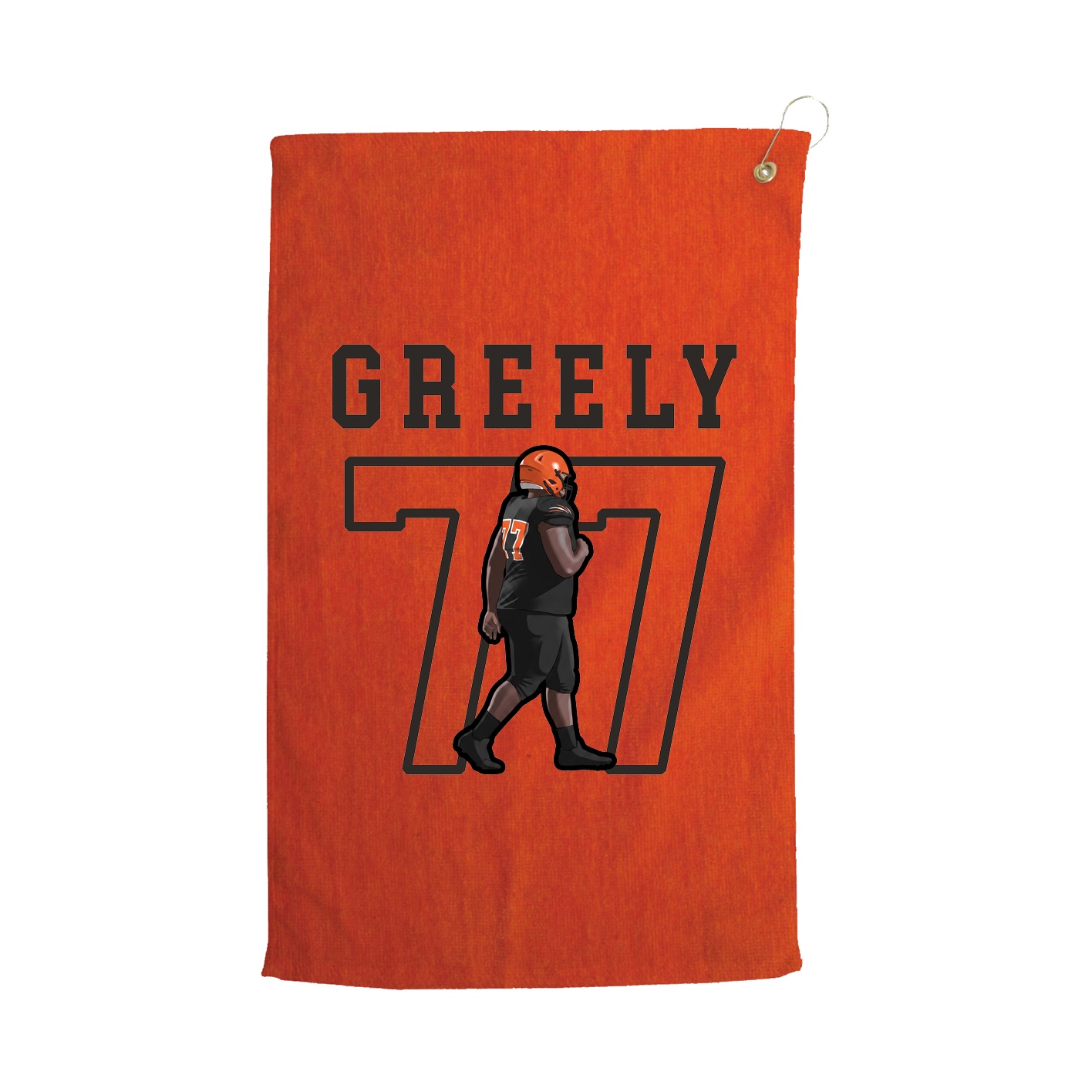 Golf Towel — Shirsey in Orange