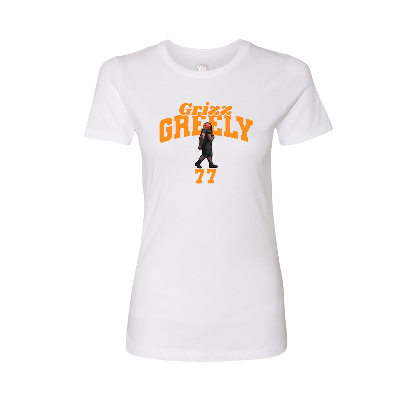 Womens Tee — Signature Arch in White
