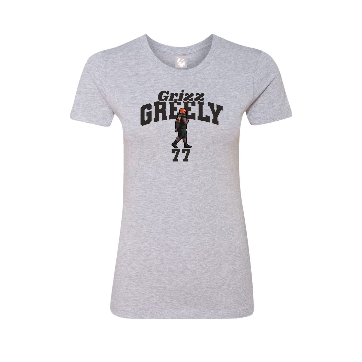 Womens Tee — Signature Arch in Grey
