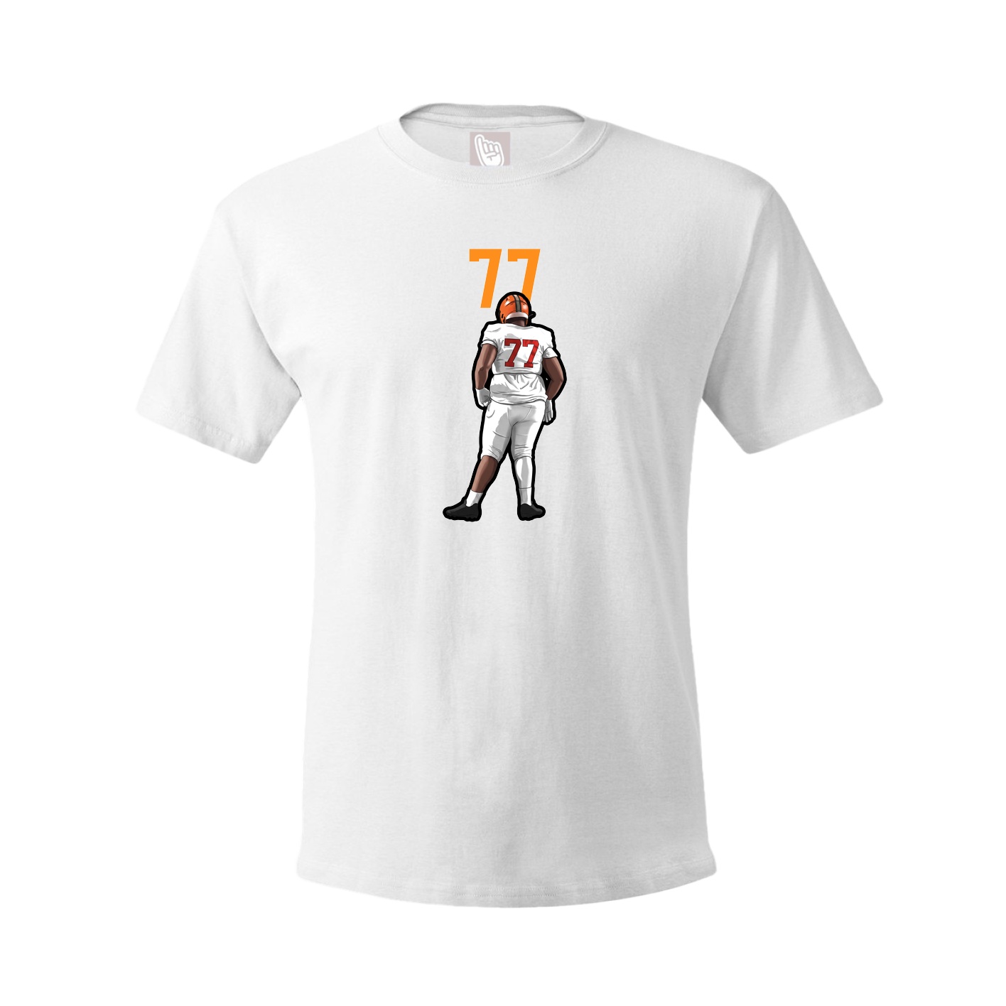 Tee — Number Top in White