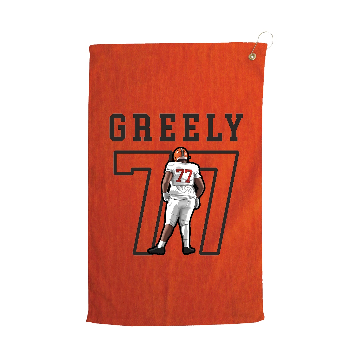 Golf Towel — Shirsey in Orange