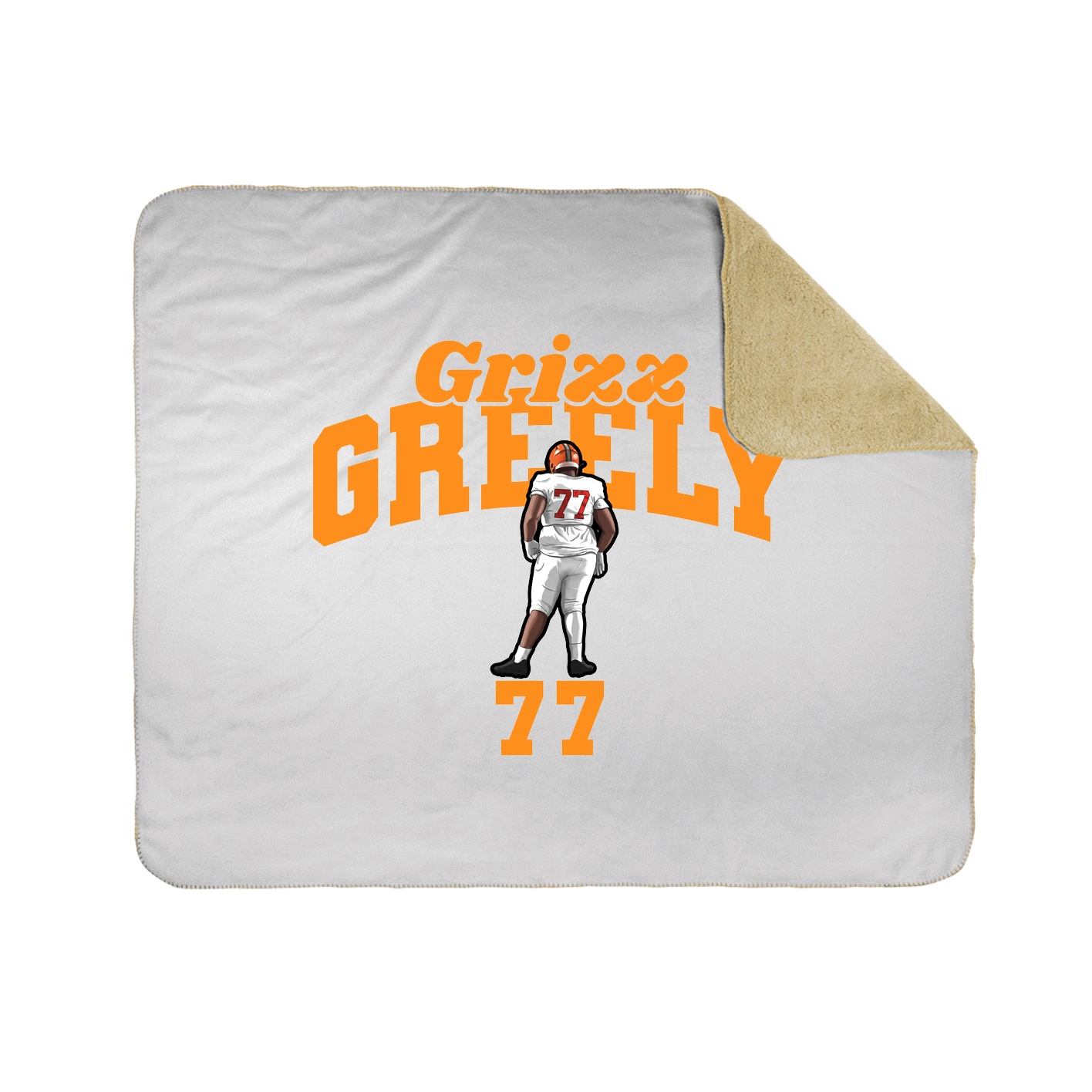 Throw Blanket — Signature Arch in White