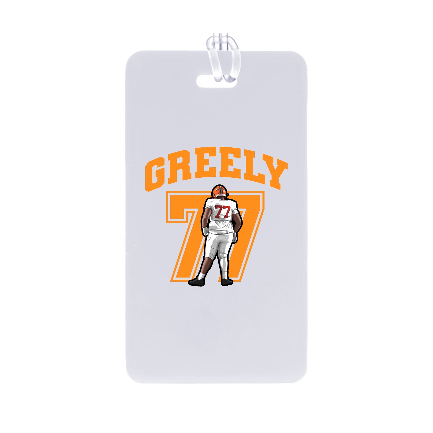 Bag Tag — Number in Classic