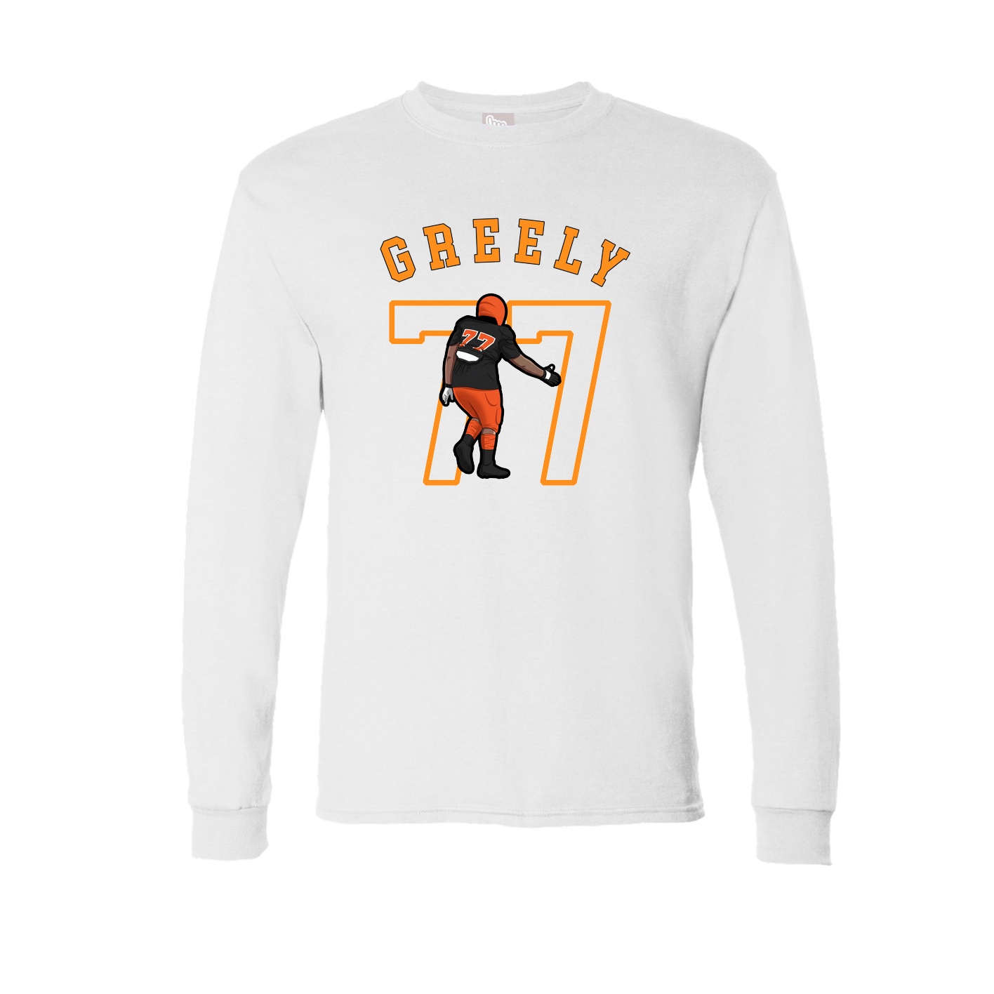 Long Sleeve Tee — Shirsey Arch in White