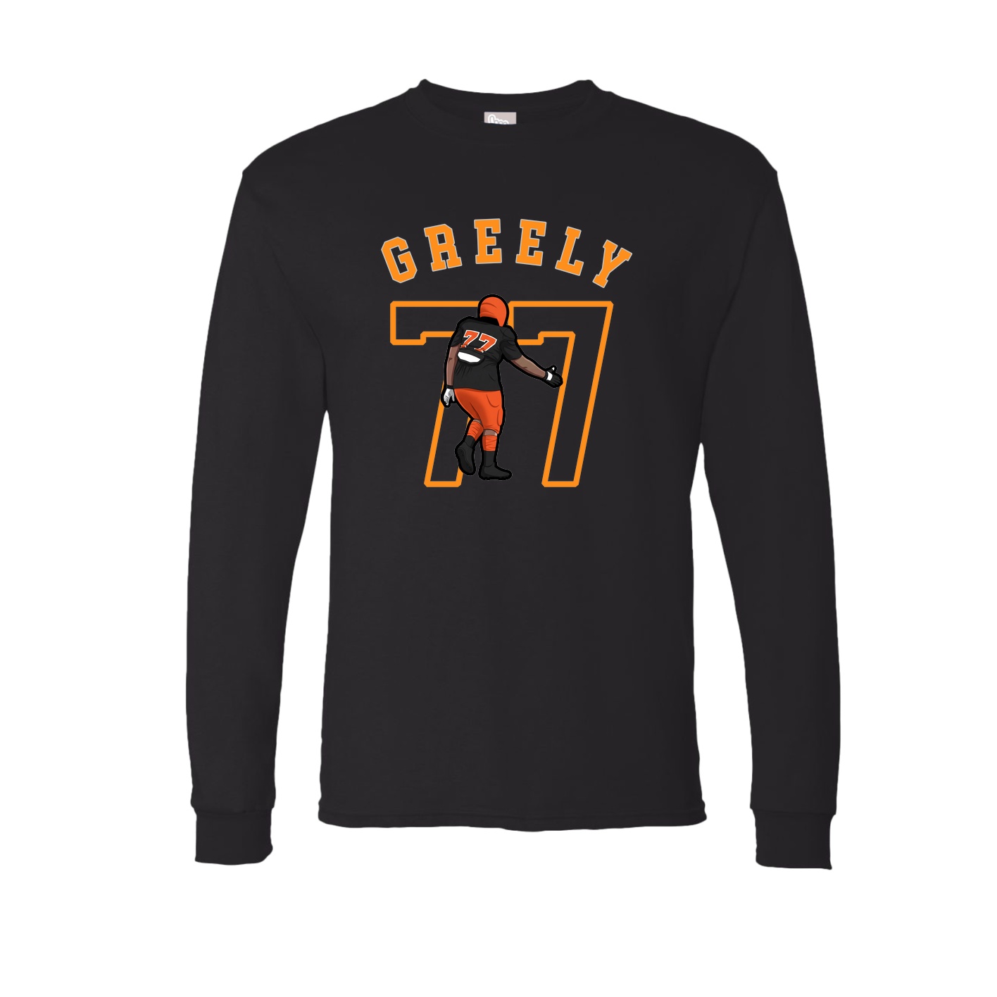 Long Sleeve Tee — Shirsey Arch in Black