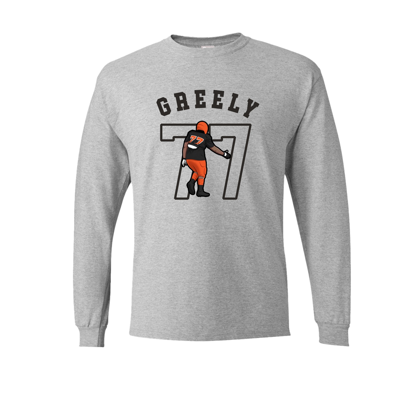 Long Sleeve Tee — Shirsey Arch in Grey