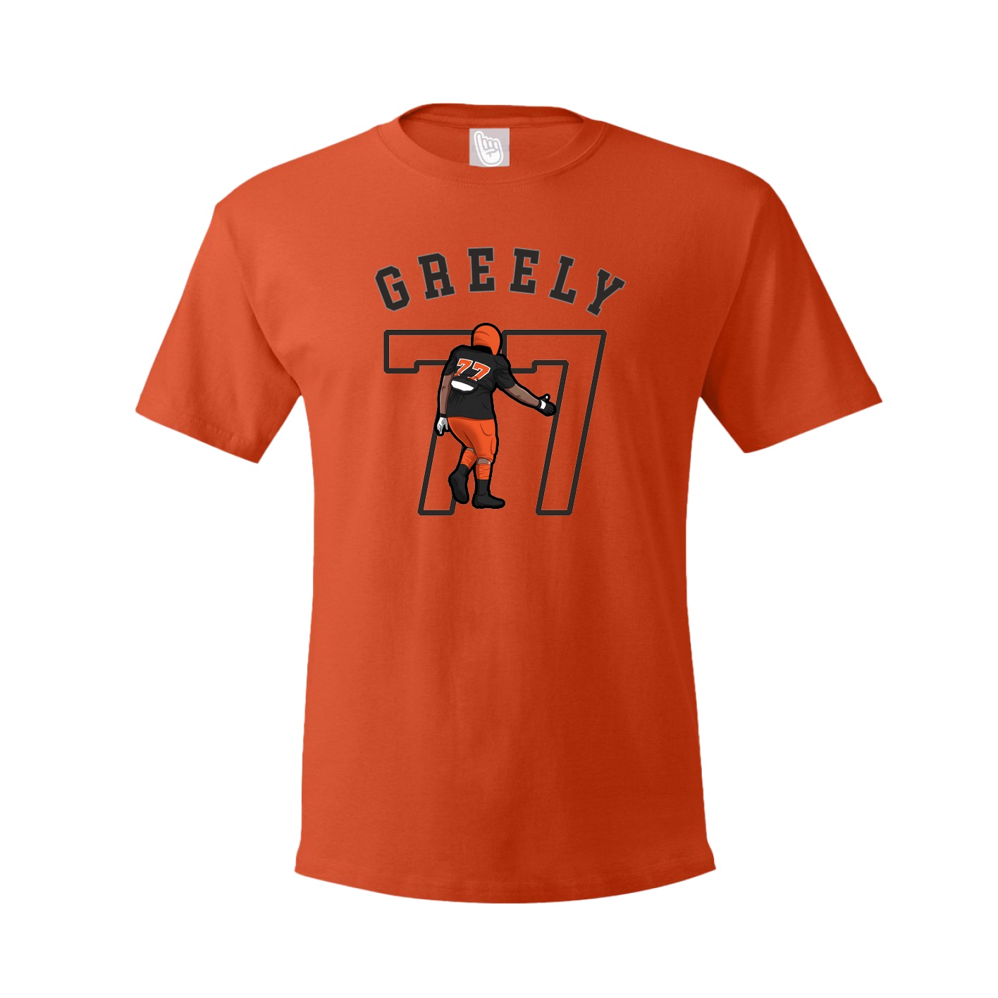 Youth Tee — Shirsey Arch in Orange