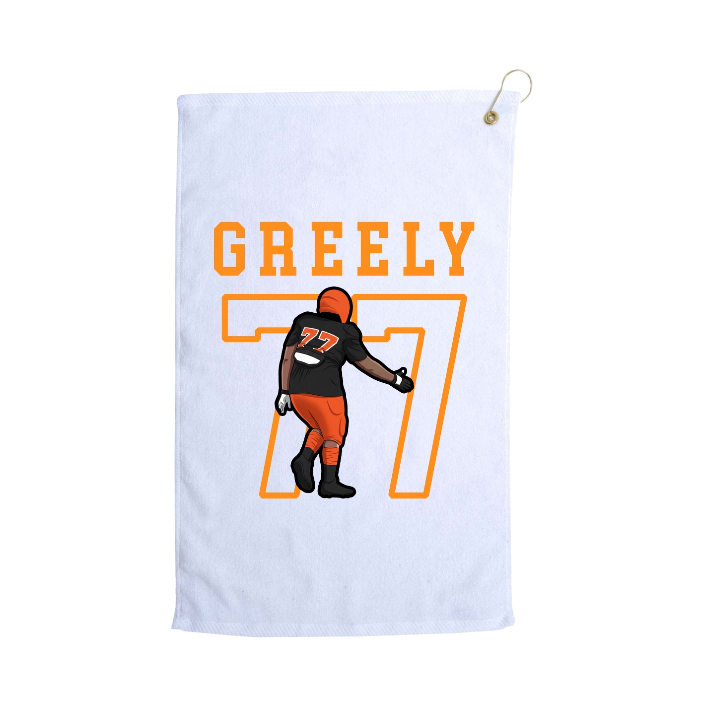 Golf Towel — Shirsey in White