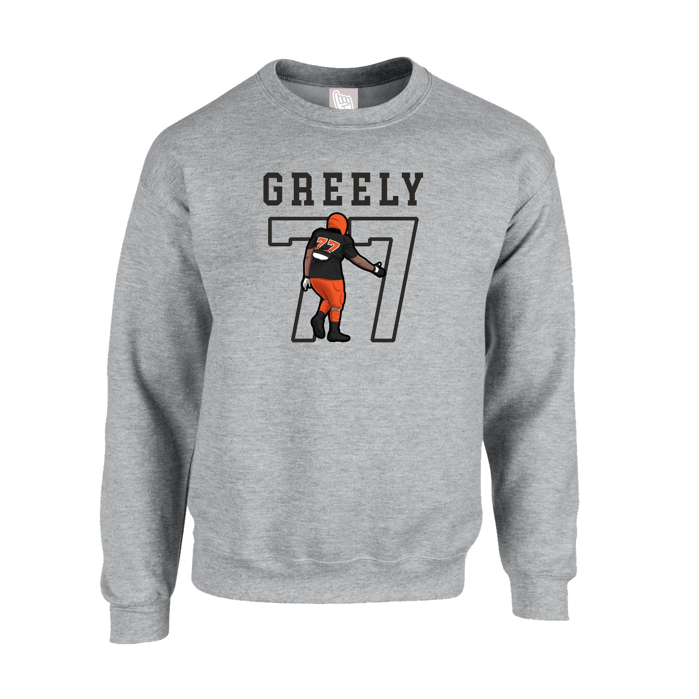 Fleece Crew — Shirsey in Grey