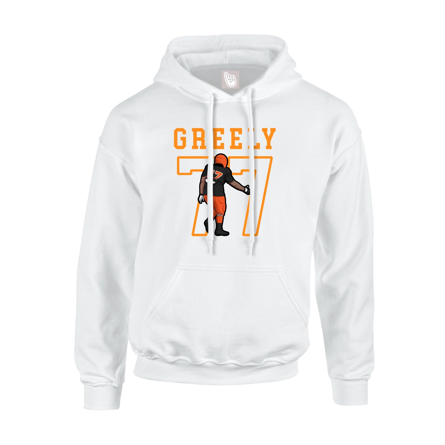 Youth Hoodie — Shirsey in White