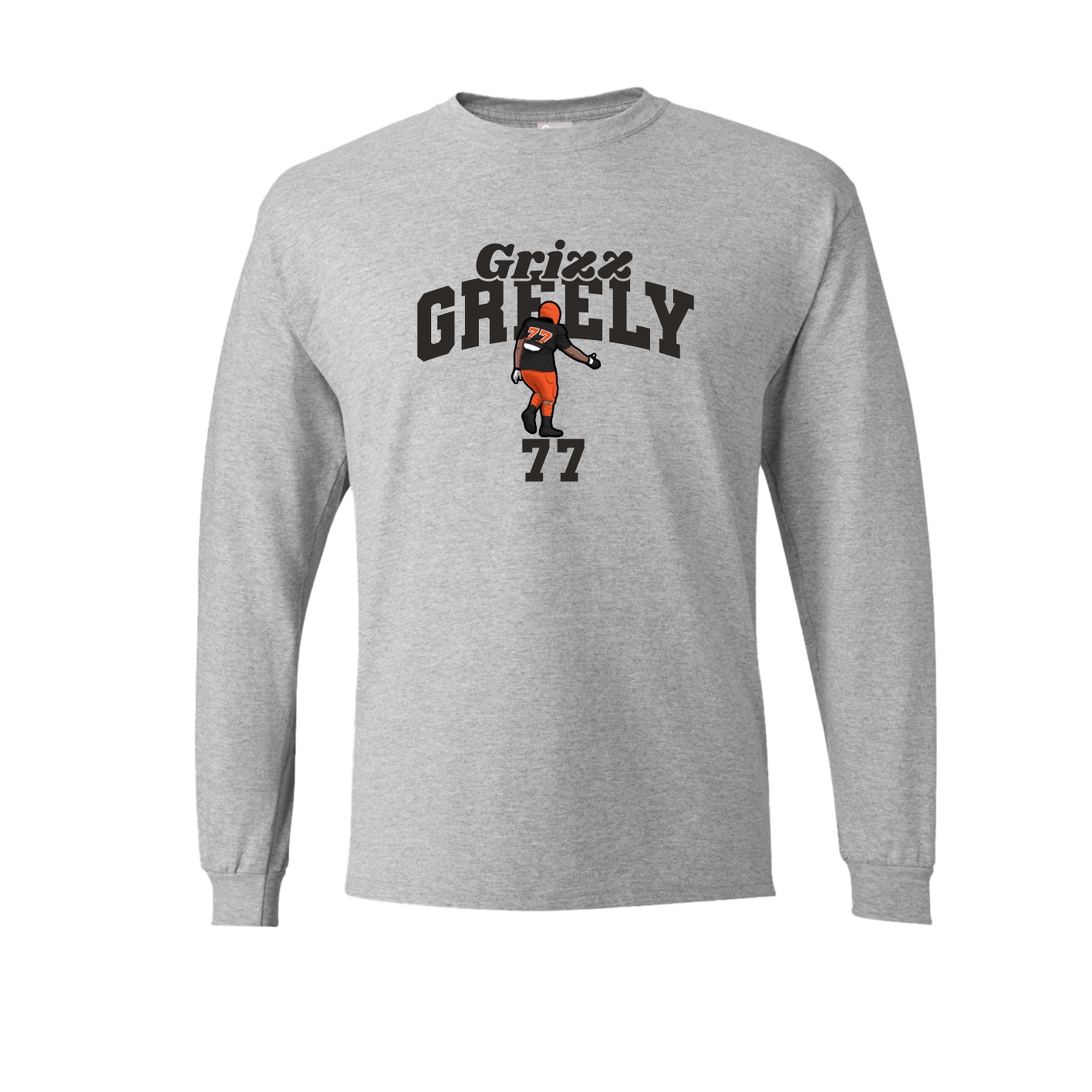 Long Sleeve Tee — Signature Arch in Grey