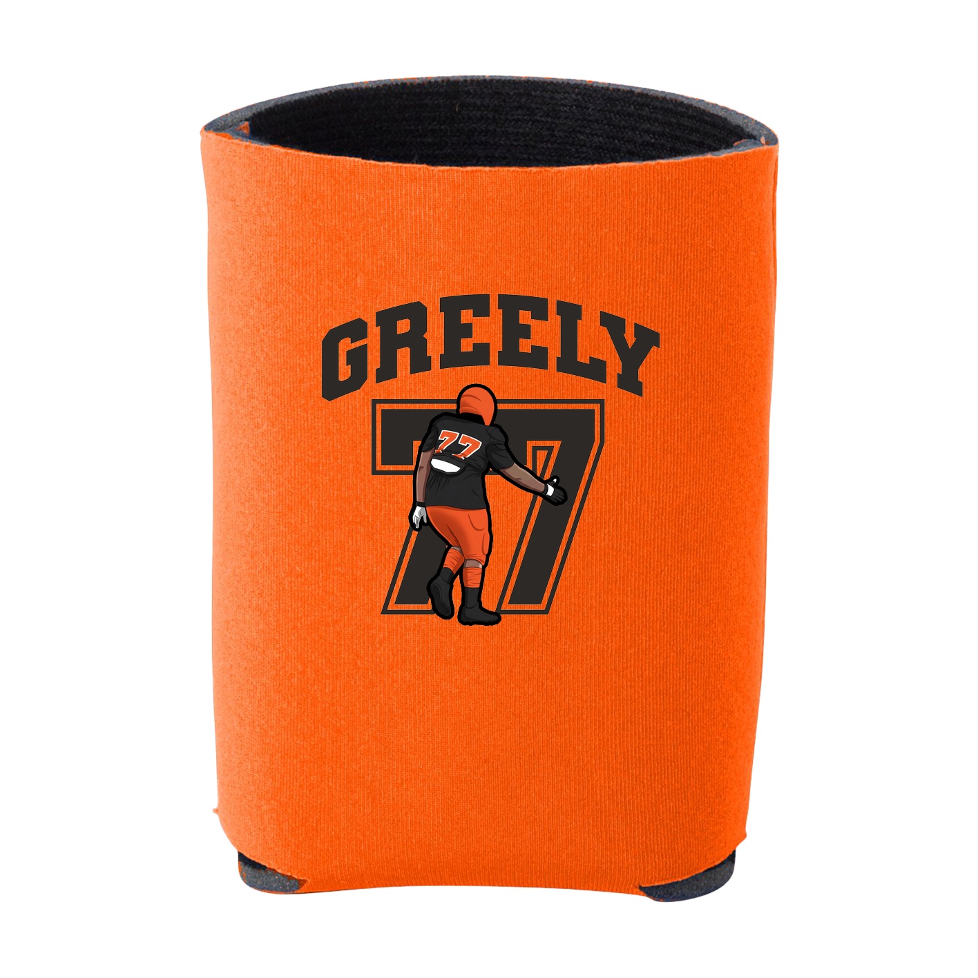 Can Holder — Number in Orange