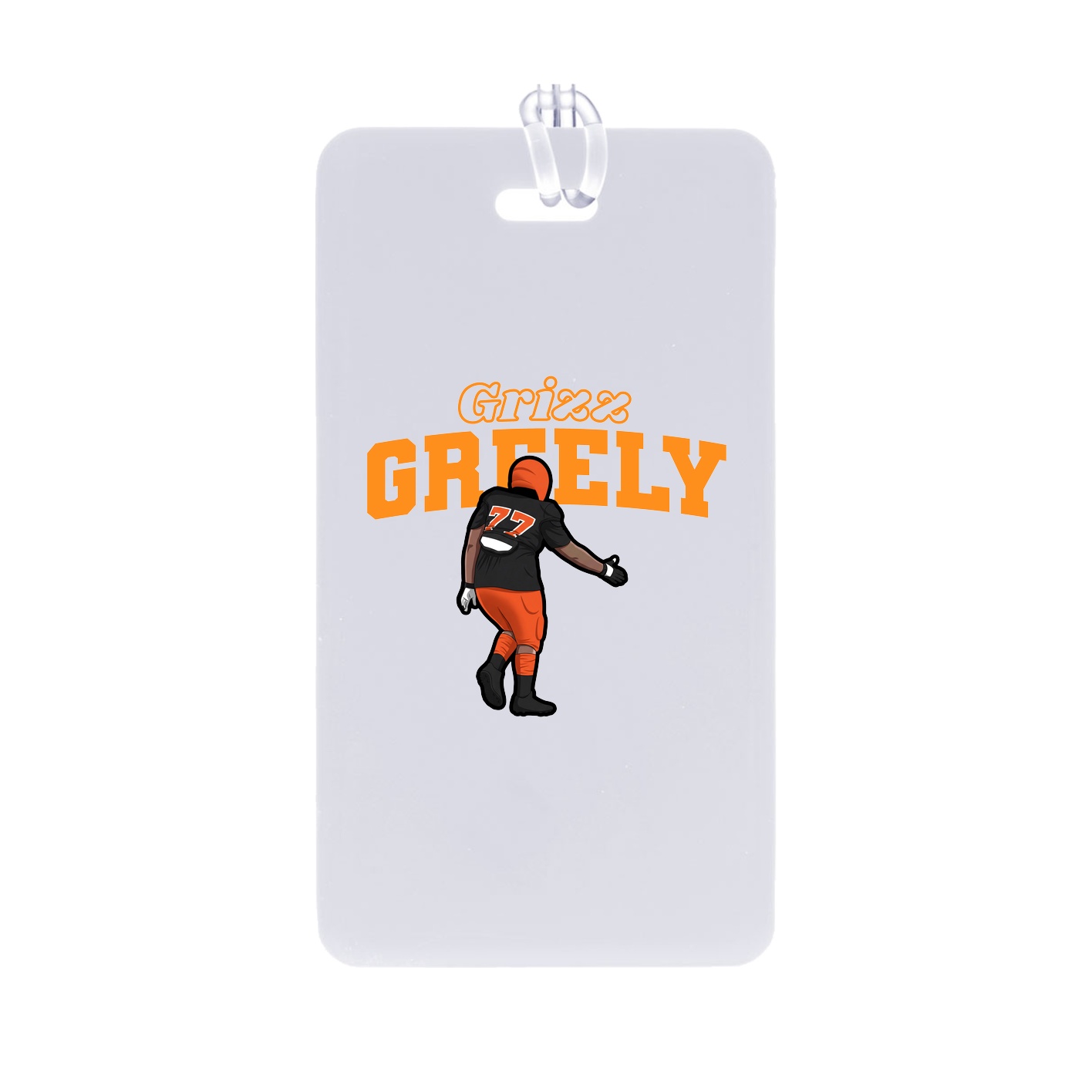 Bag Tag — Name Arch in Classic