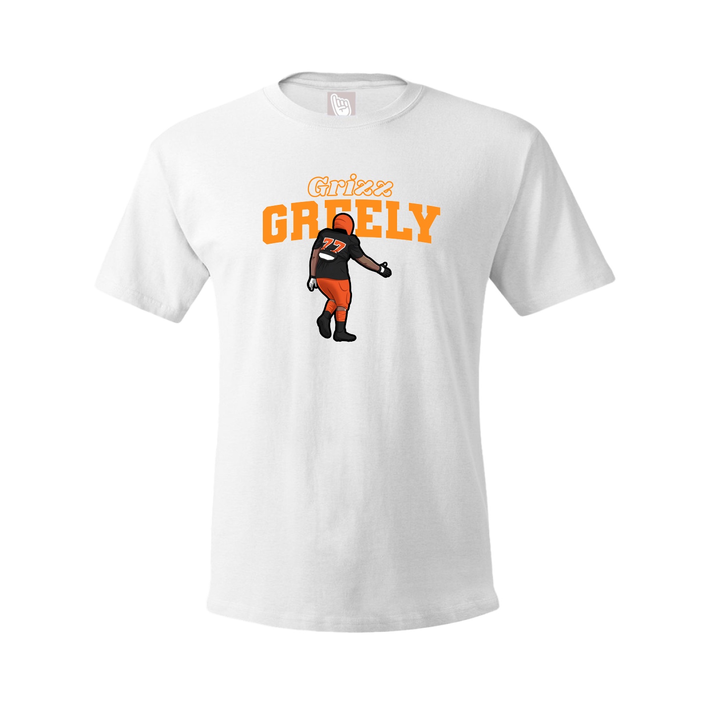 Tee — Name Arch in White